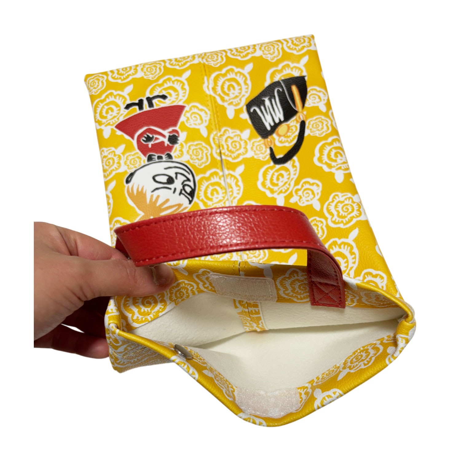 公式] メーカー直営 ムーミン 合皮ティッシュケース TIME WITH MAMMA