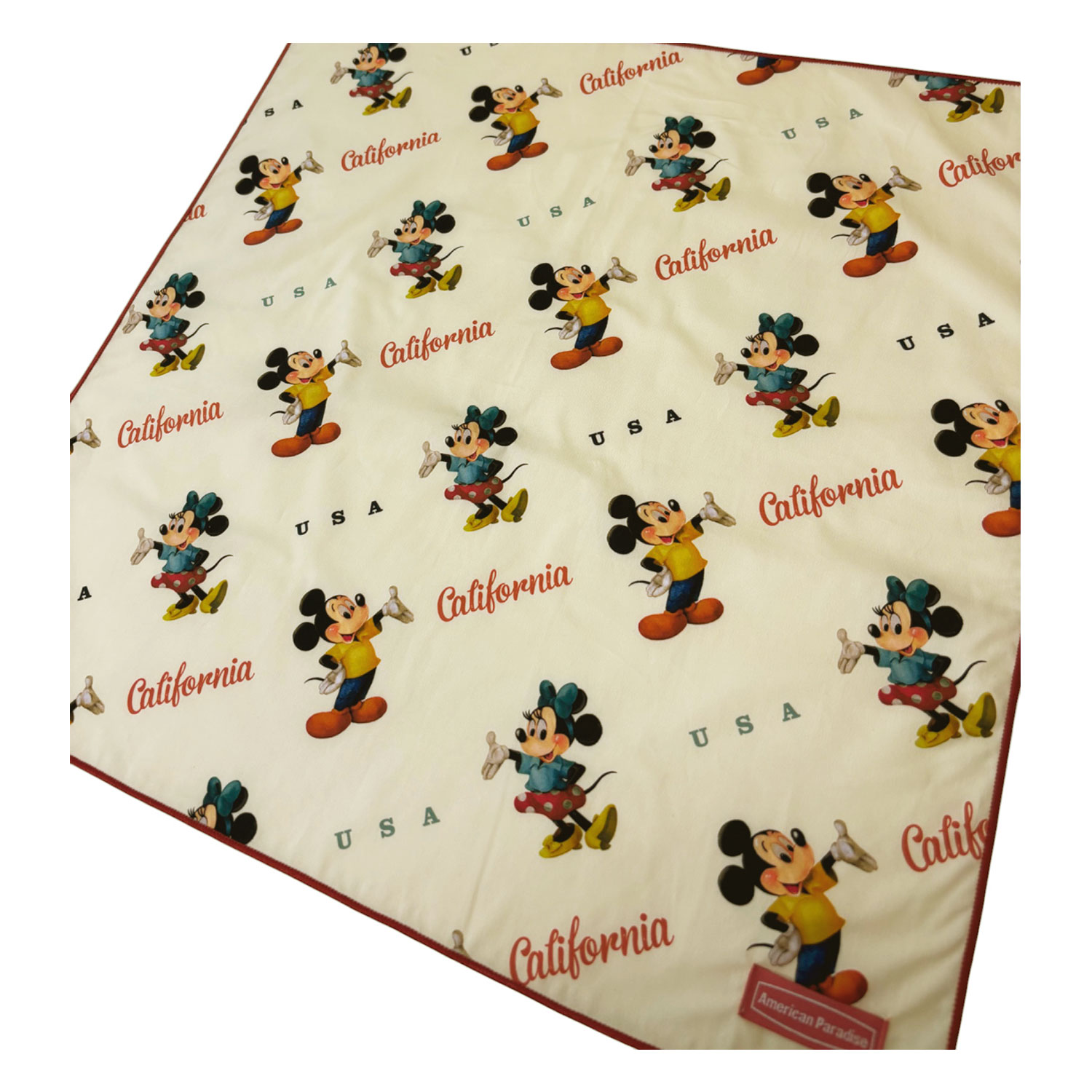 公式] Disney American Paradise バンダナ ミッキーマウス＆ミニー