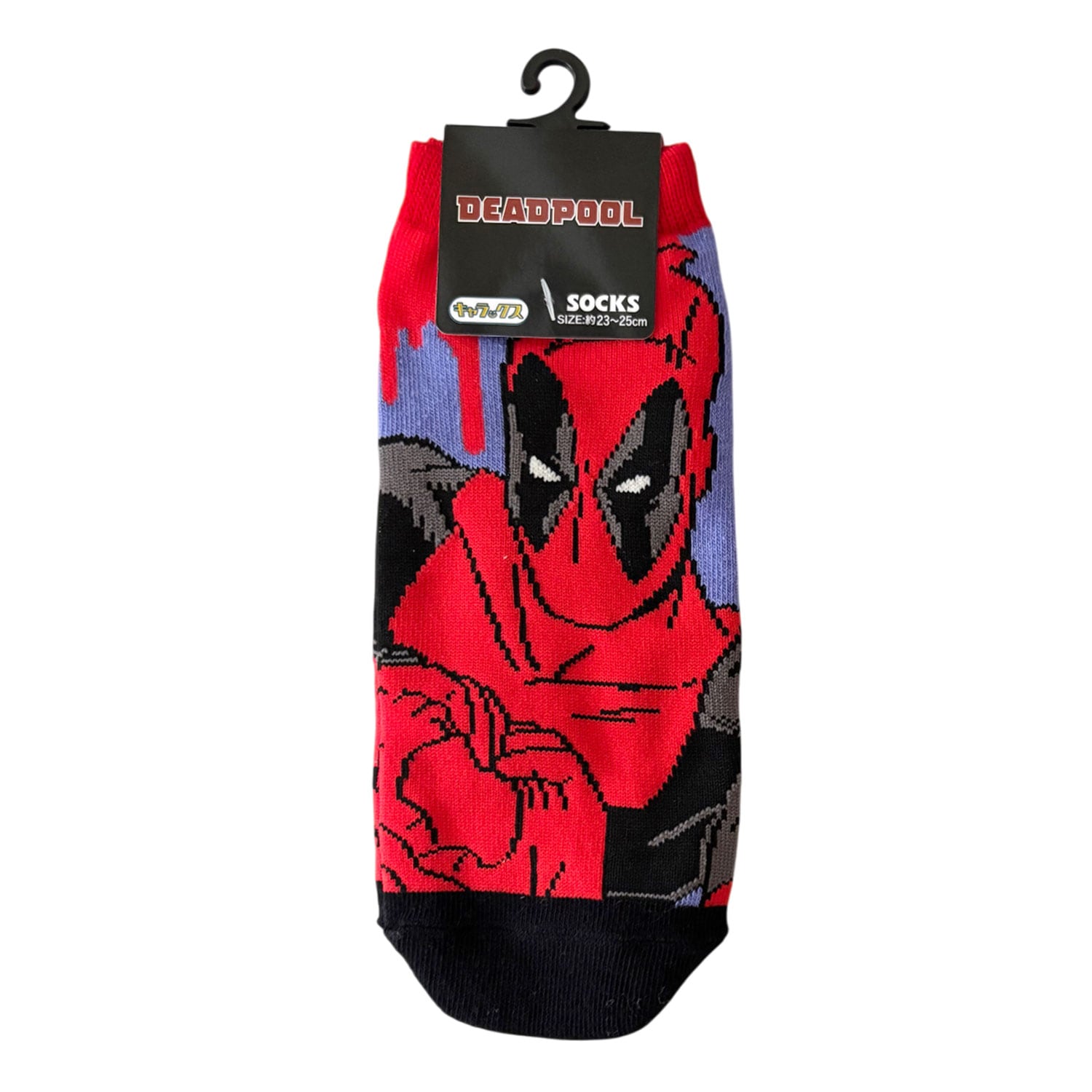 [公式] メーカー直営 MARVEL キャラックス（靴下）デッドプール ハート