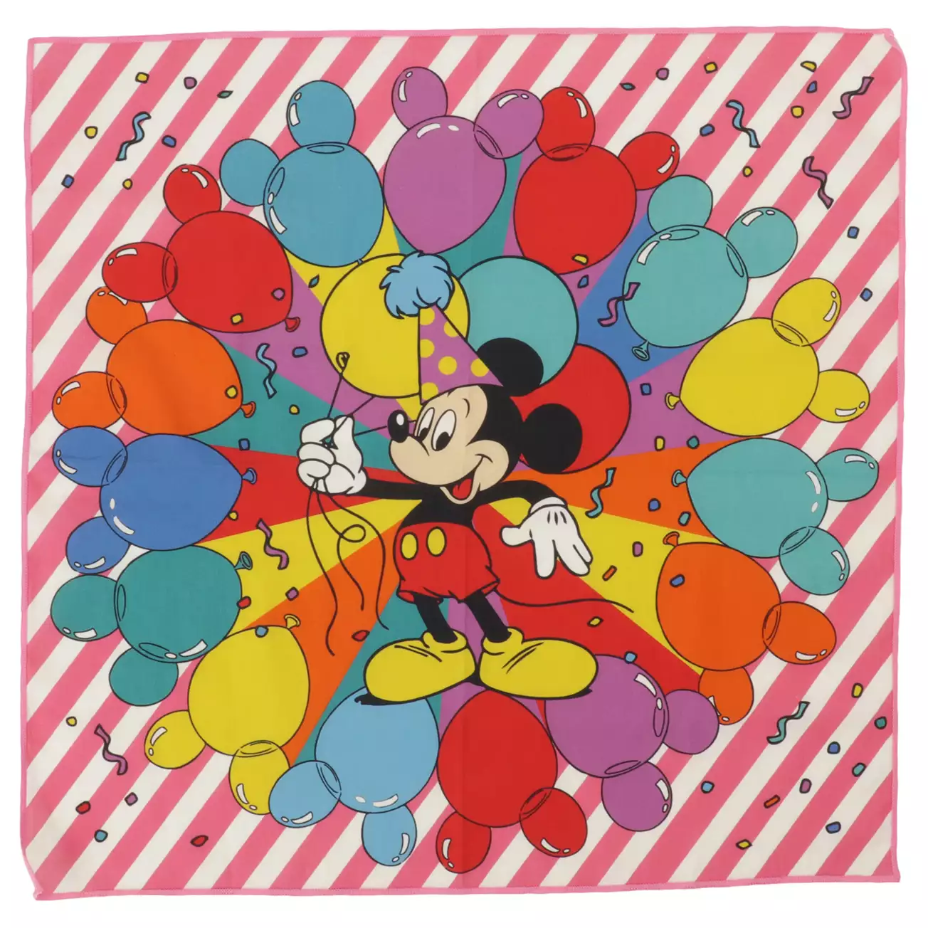 [公式] Disney NOSTALGICA バンダナ ミッキーマウス バルーン
