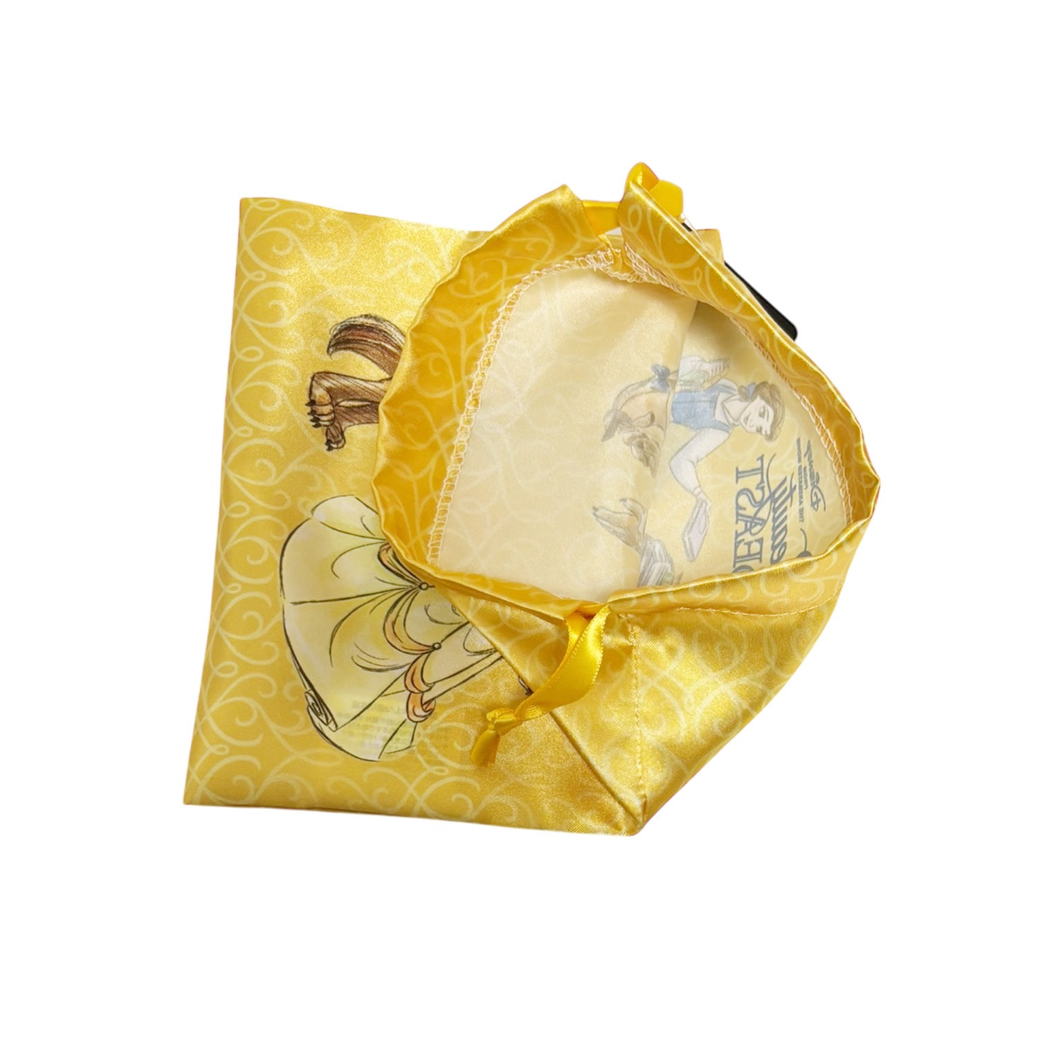 [公式] メーカー直営 ディズニー リボン巾着 美女と野獣 本