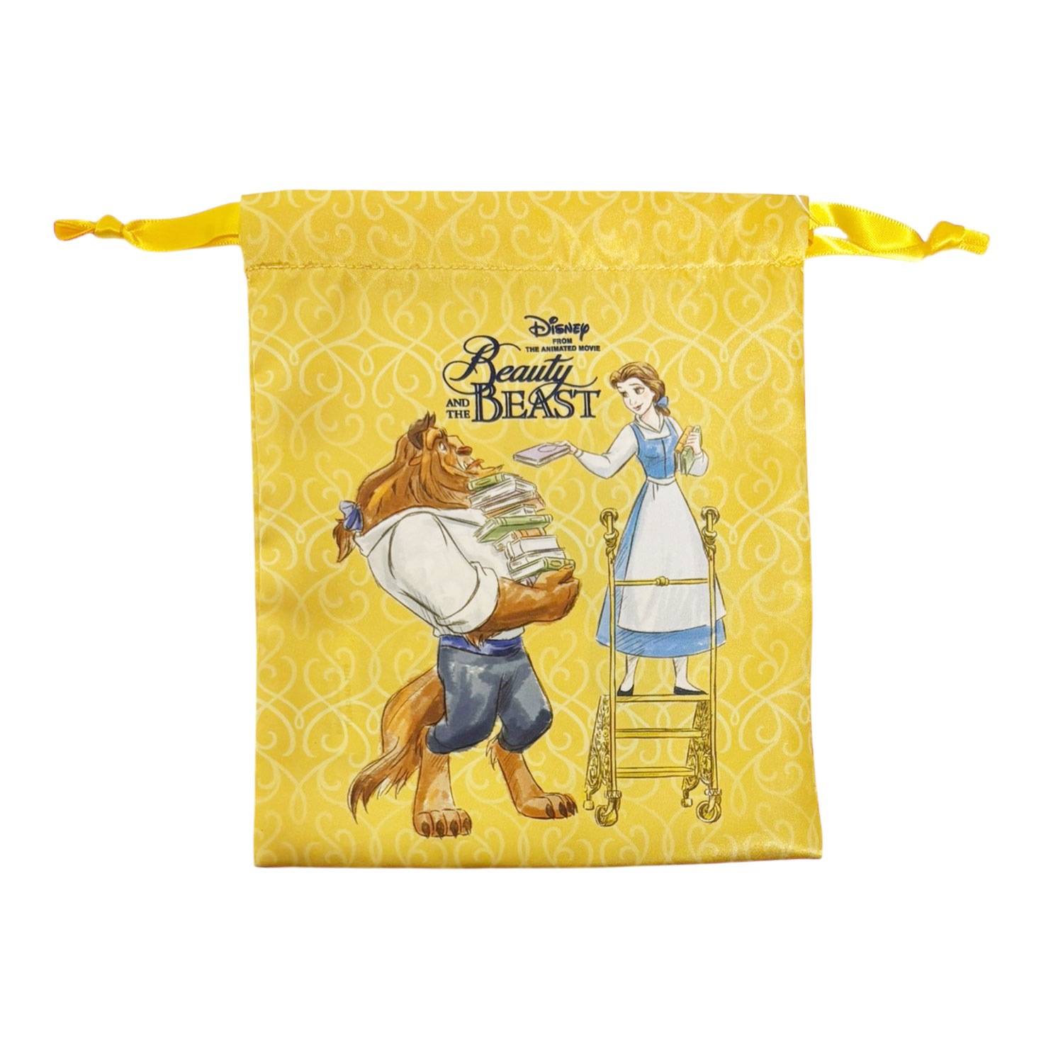 [公式] メーカー直営 ディズニー リボン巾着 美女と野獣 本