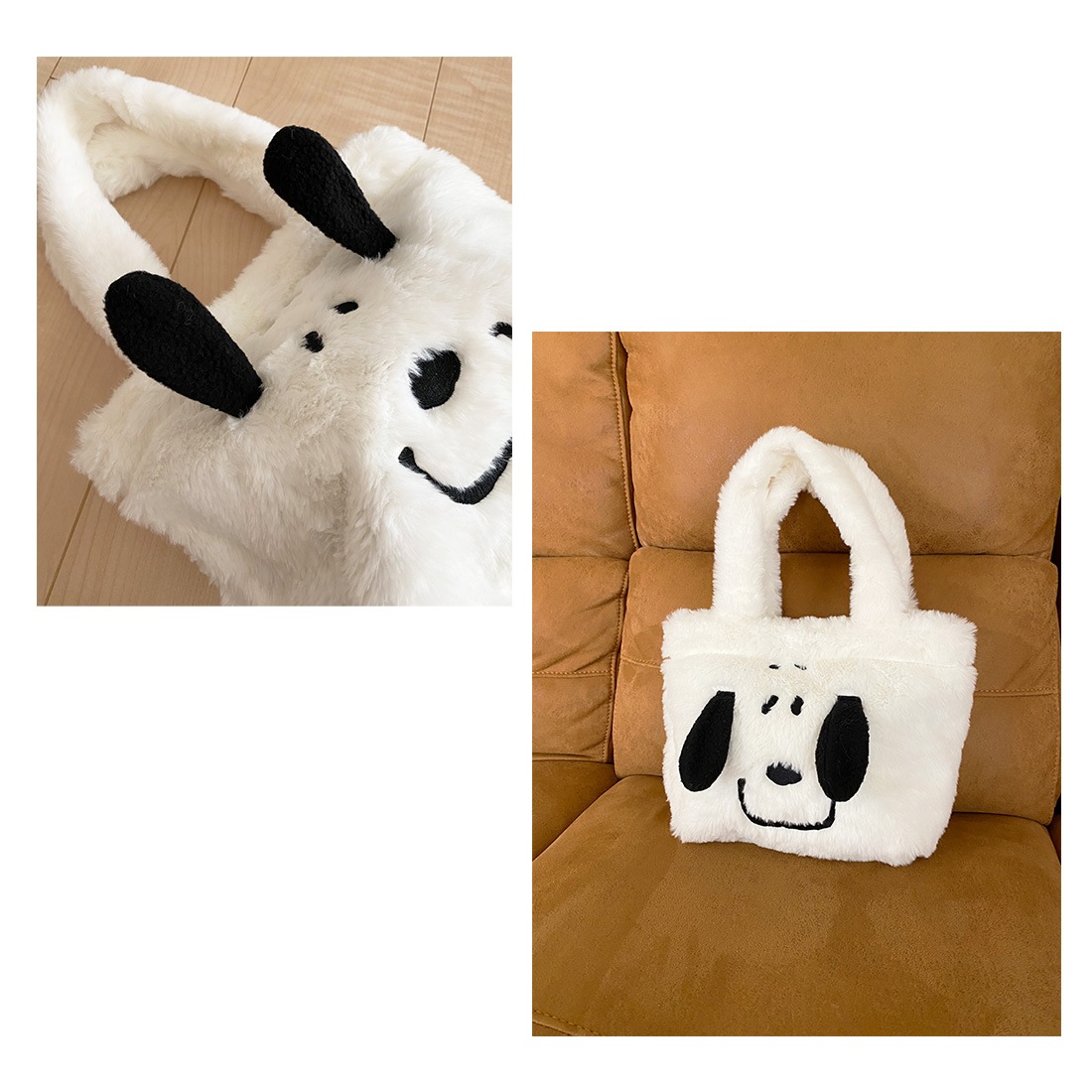 [公式] PEANUTS スヌーピー  にっこり　ミニトートバッグ