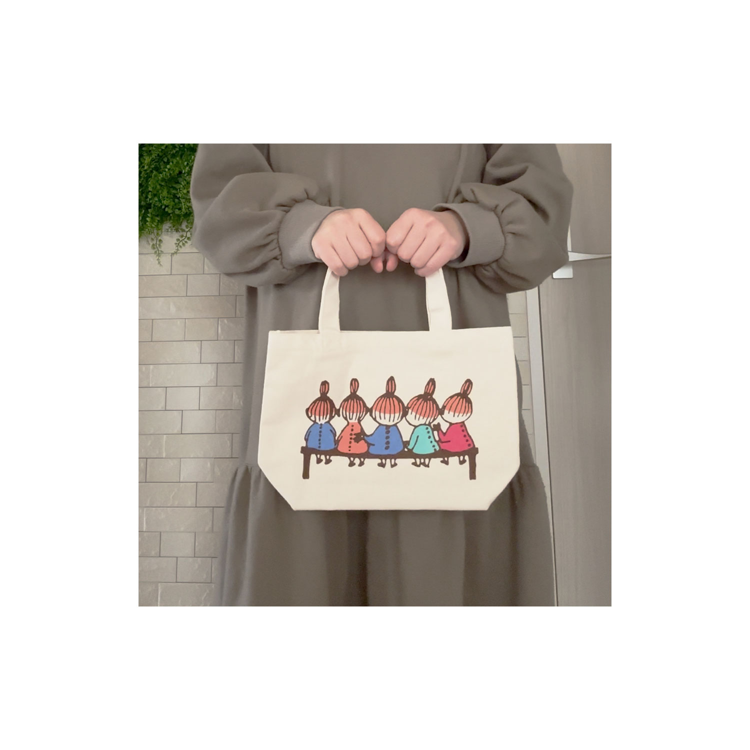 [公式] MOOMIN ムーミン マチ付きランチバッグ シスターズ