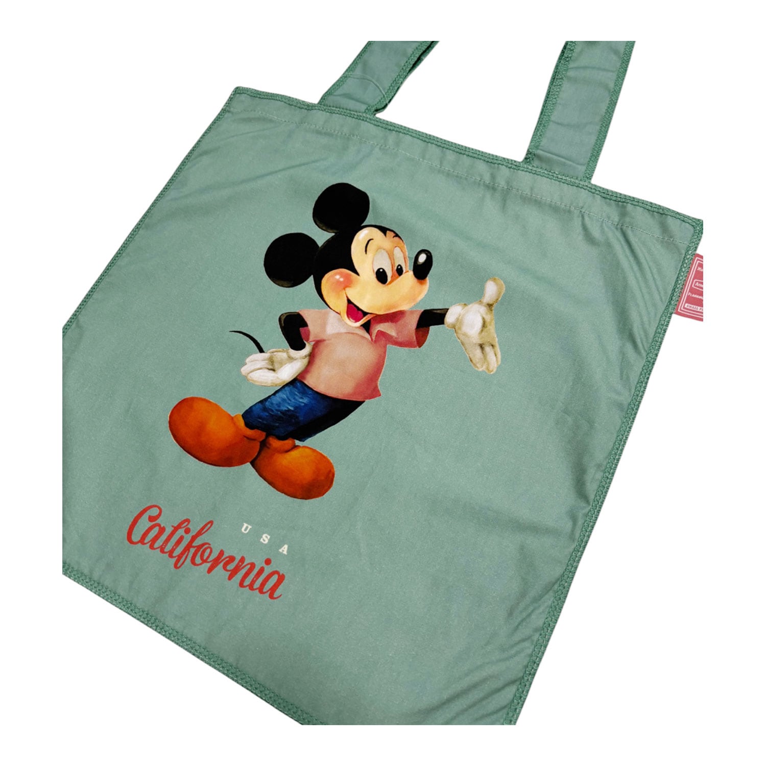 公式] Disney American Paradise フラットトートバッグ ミッキーマウス