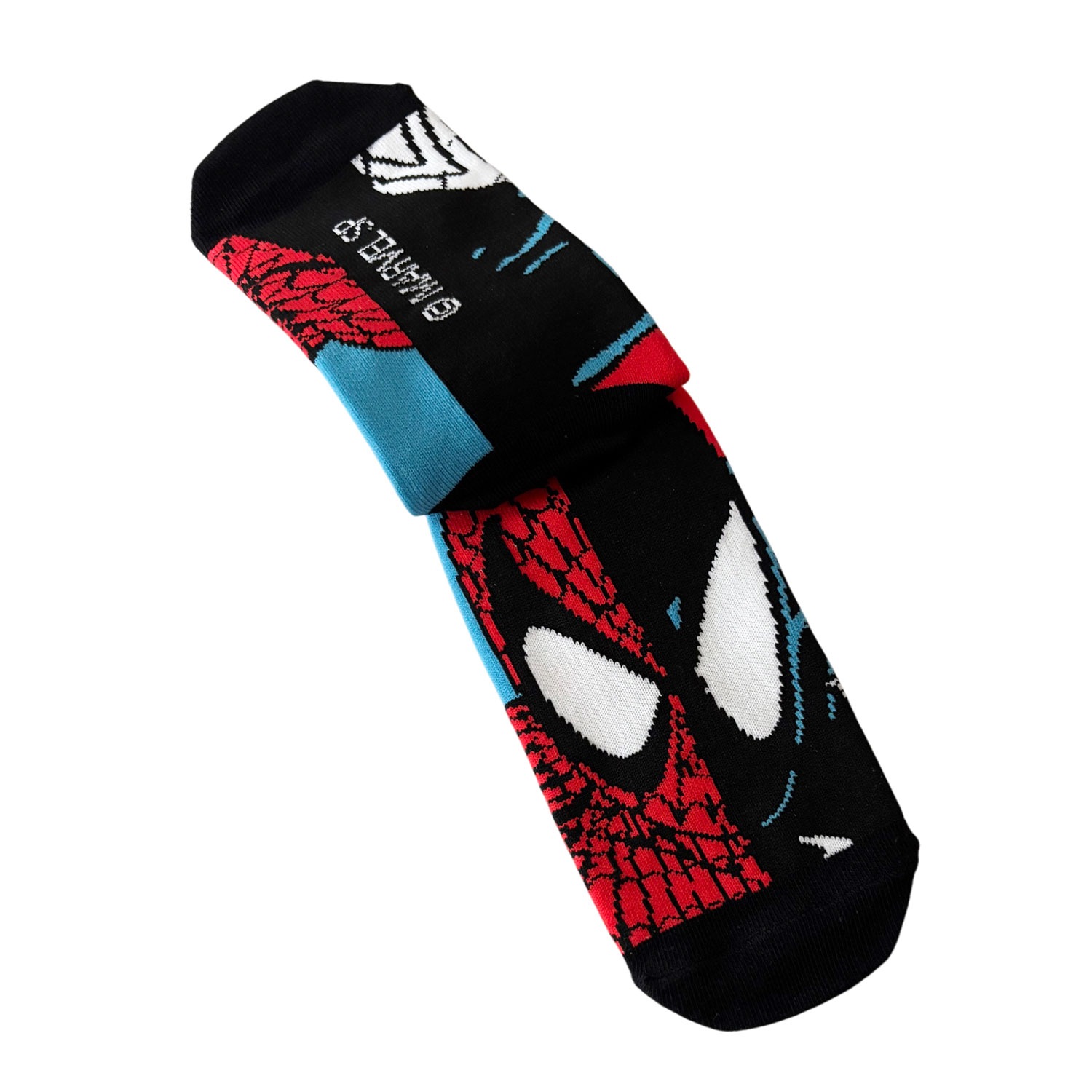 [公式] メーカー直営 MARVEL キャラックス（靴下）スパイダーマン BK