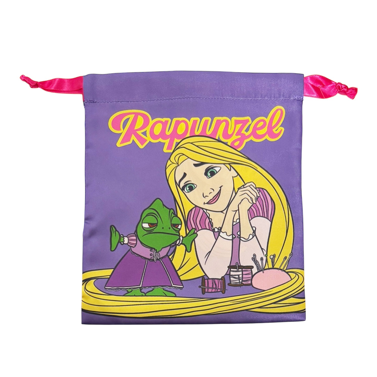 [公式] メーカー直営 ディズニー リボン巾着 塔の上のラプンツェル ラプンツェル＆パスカル