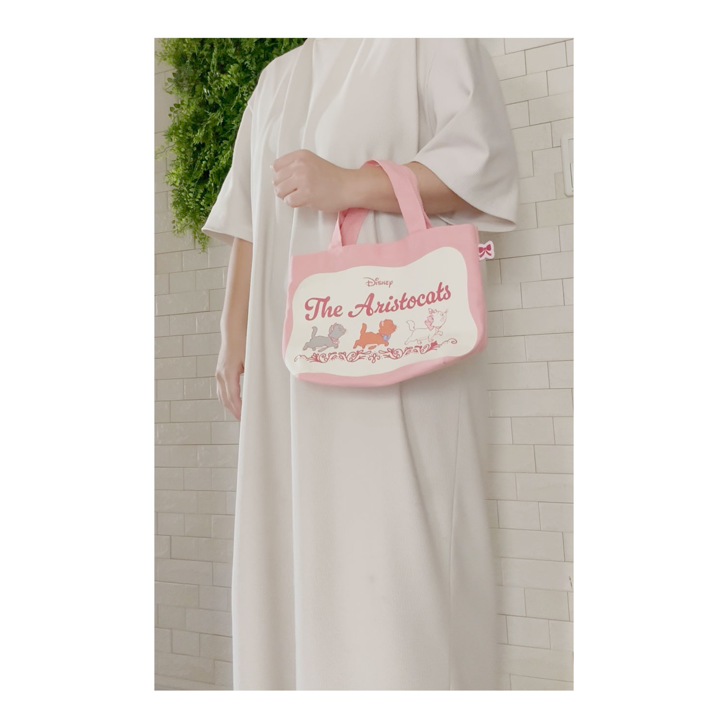 [公式] メーカー直営 ディズニー おしゃれキャット カラーマチ付きバッグ なかよし