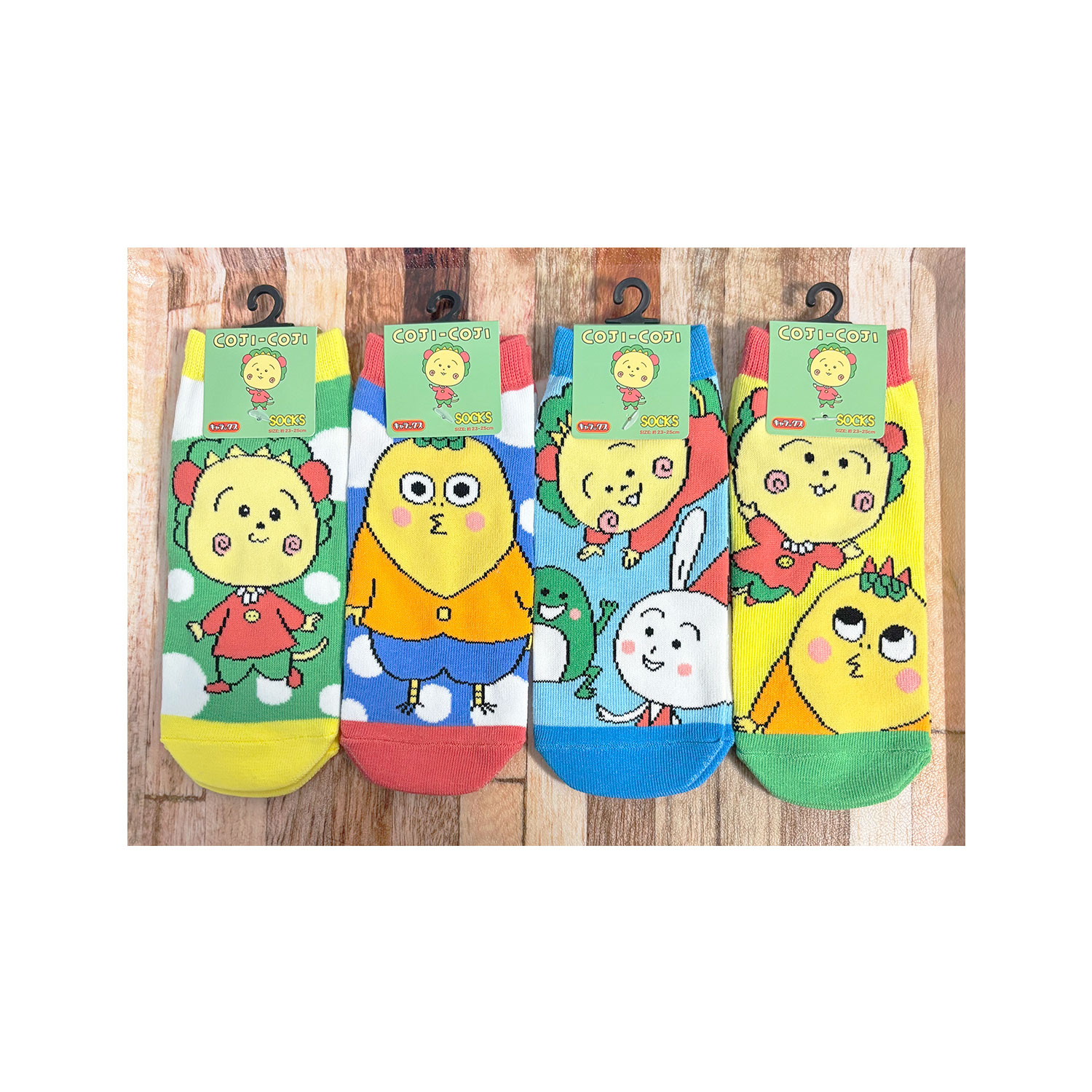 [公式] メーカー直営 コジコジ キャラックス（靴下）次郎ドット 23~25cm