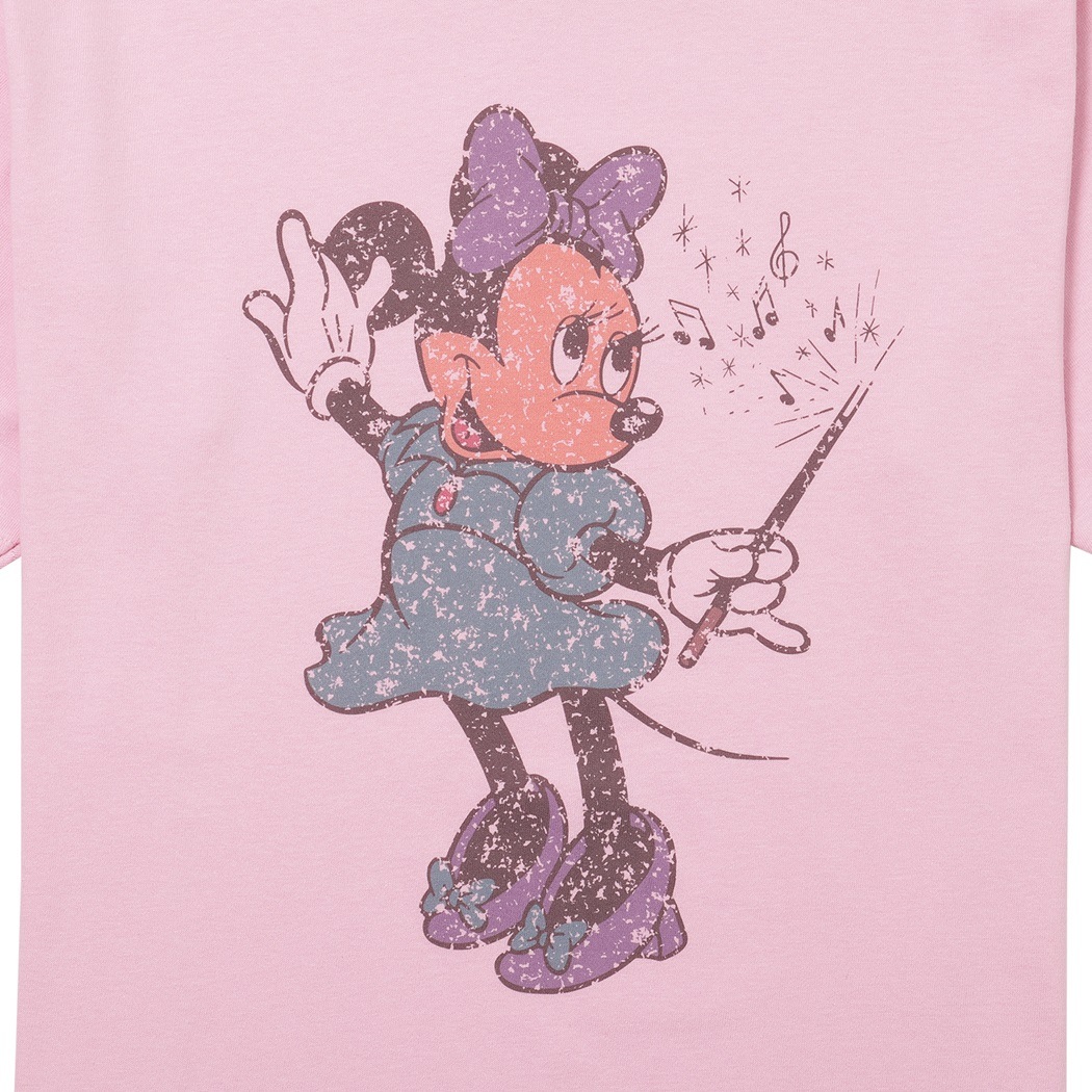 [公式] ディズニー【NOSTALGICA 100シリーズ】 ノスタルジカ ディズニーＴシャツ ミニーマウス