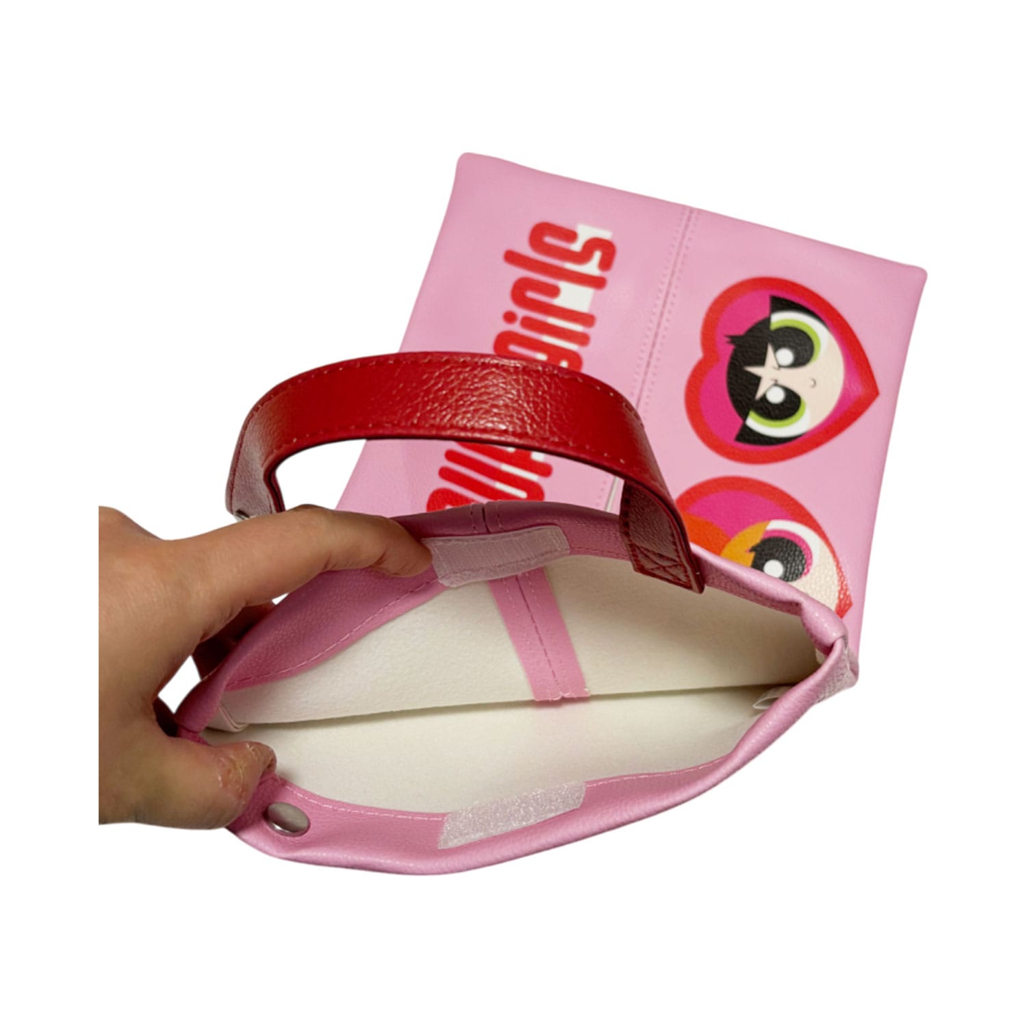 [公式] メーカー直営 パワーパフガールズ ティッシュケース ハート