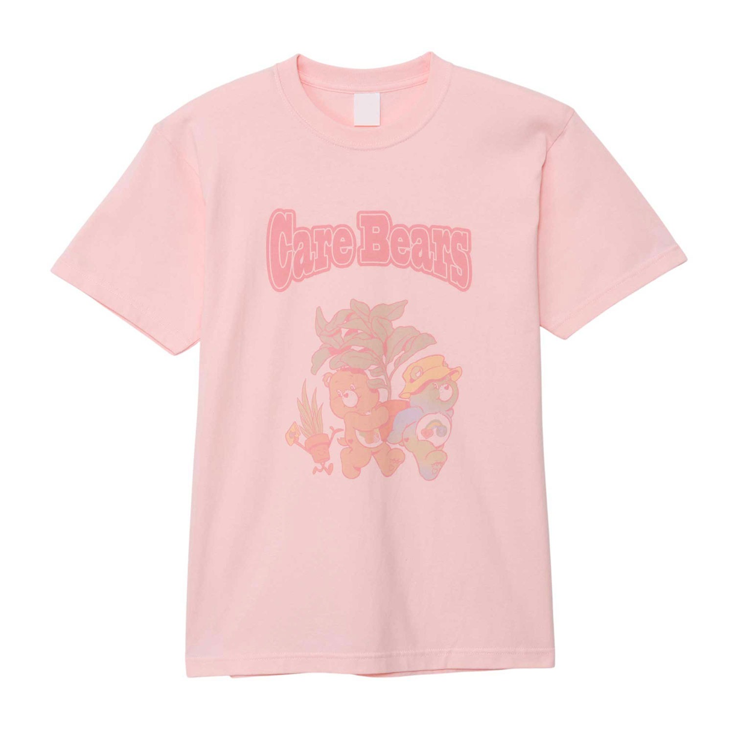 [公式]Care Bears ケアベア　アメリカンレトロTシャツ ケアベア／ LPK　植物
