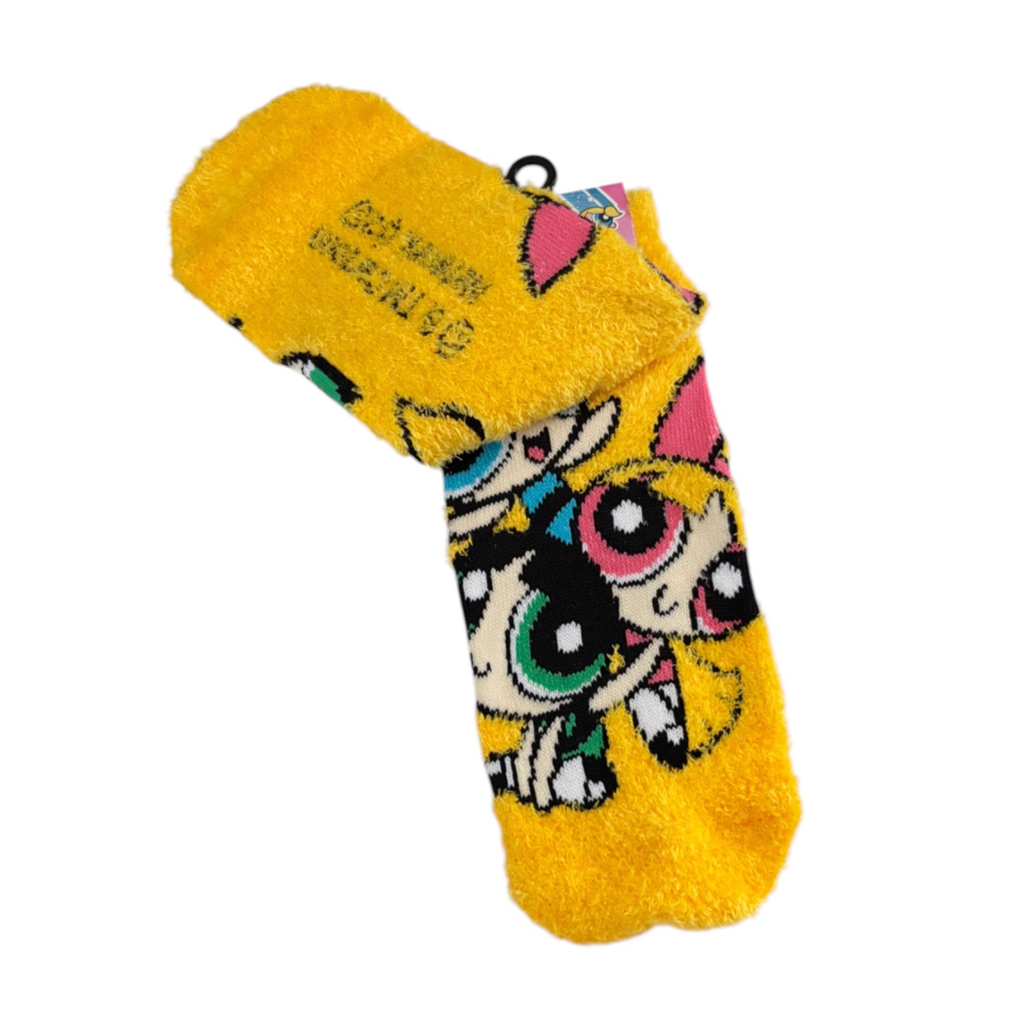 [公式] メーカー直営 パワーパフガールズ もっこもこくつした みんな イエロー