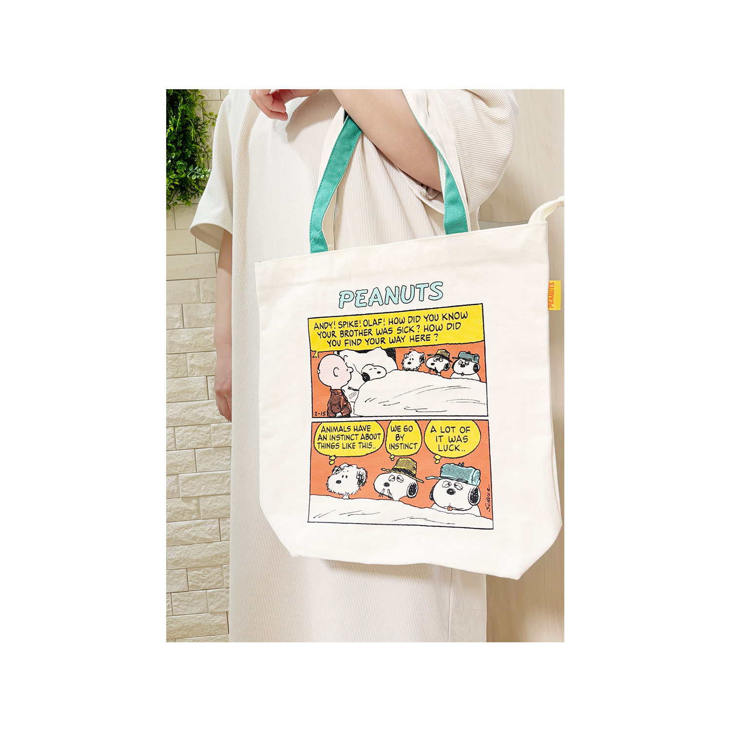 公式] メーカー直営 PEANUTS スヌーピー グッディバッグ 兄弟