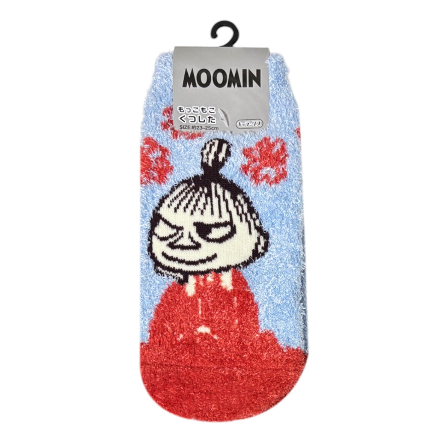 [公式] メーカー直営 ムーミン もっこもこくつした リトルミイ ほおづえ