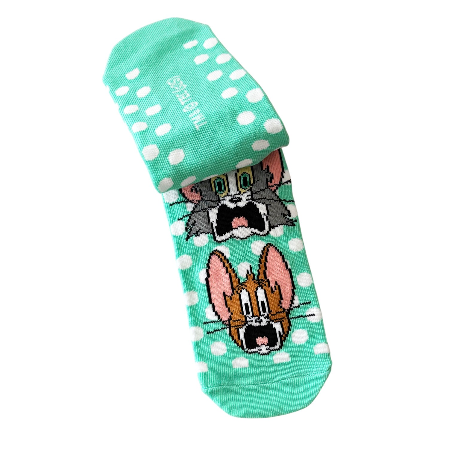 [公式] メーカー直営 トムとジェリー キャラックス（靴下）びっくり