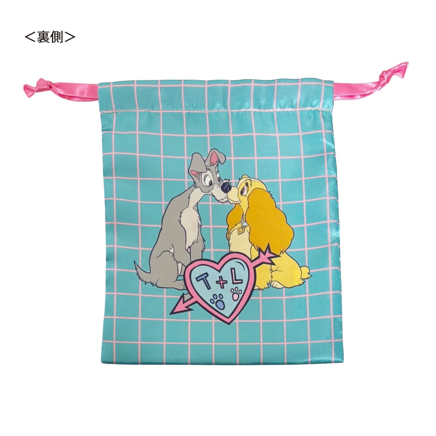 [公式] メーカー直営 ディズニー リボン巾着 わんわん物語 ハート