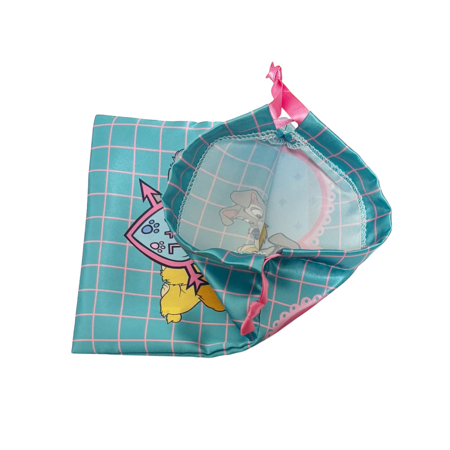 [公式] メーカー直営 ディズニー リボン巾着 わんわん物語 ハート