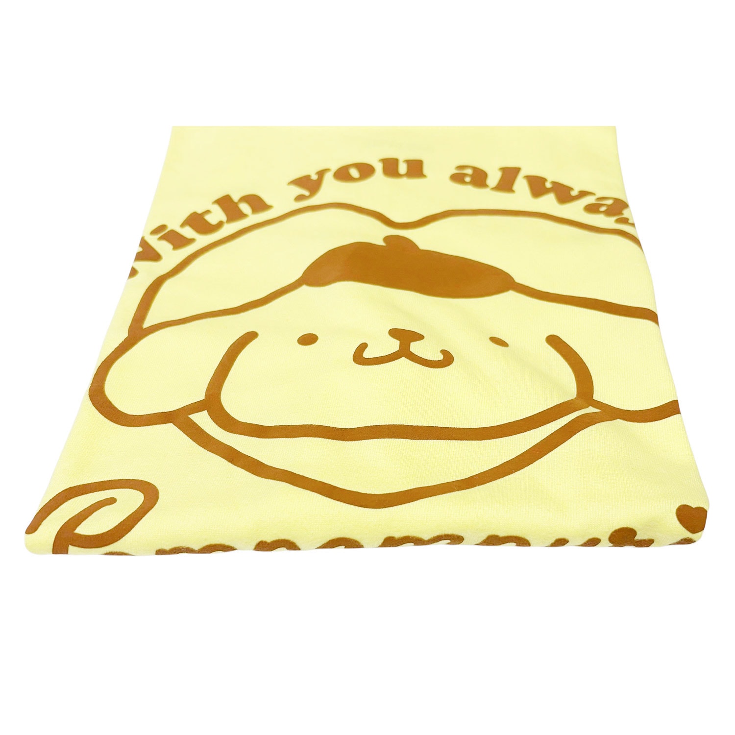 [公式] メーカー直営 サンリオキャラクターズ 発泡プリント Tシャツ ポムポムプリン ハート