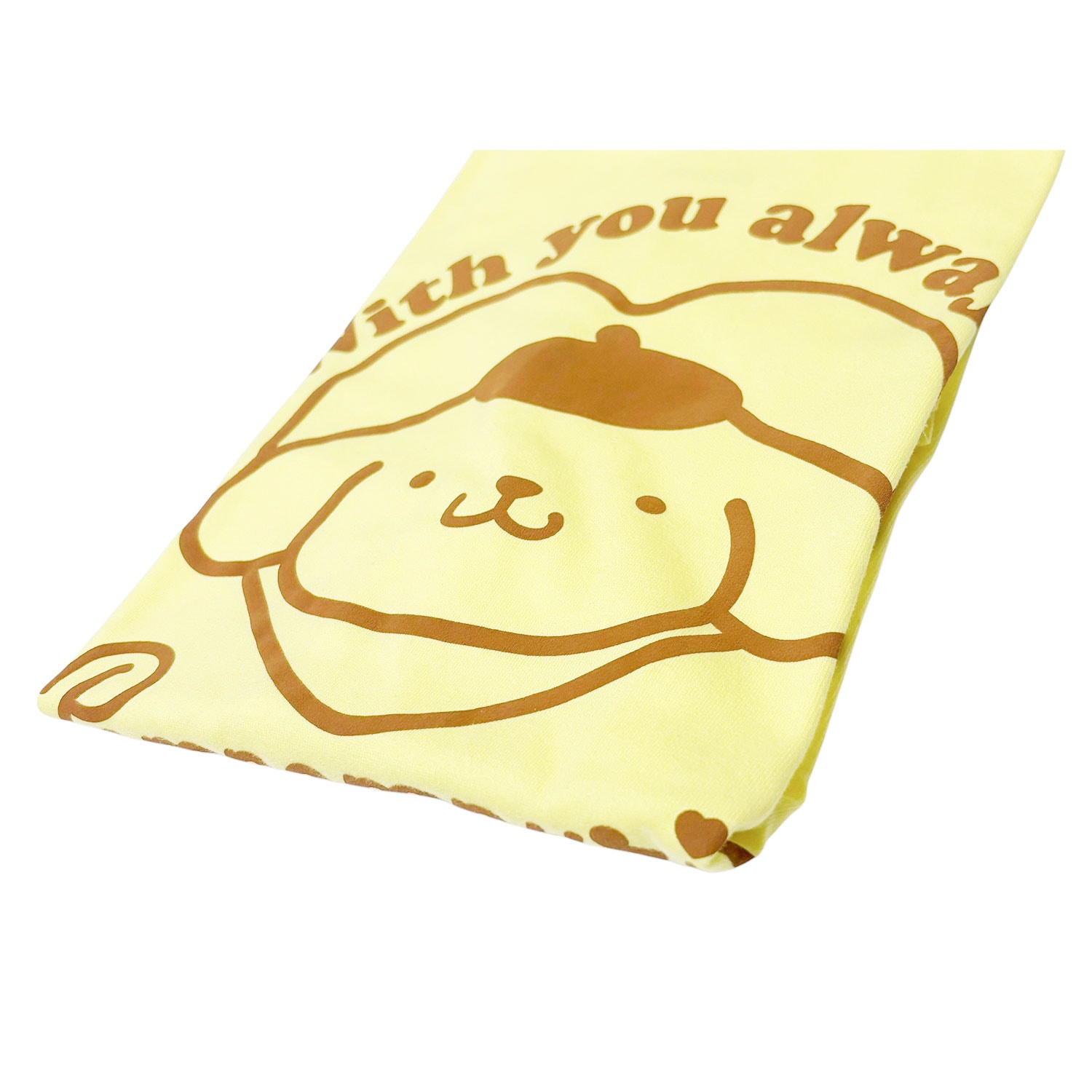 [公式] メーカー直営 サンリオキャラクターズ 発泡プリント Tシャツ ポムポムプリン ハート
