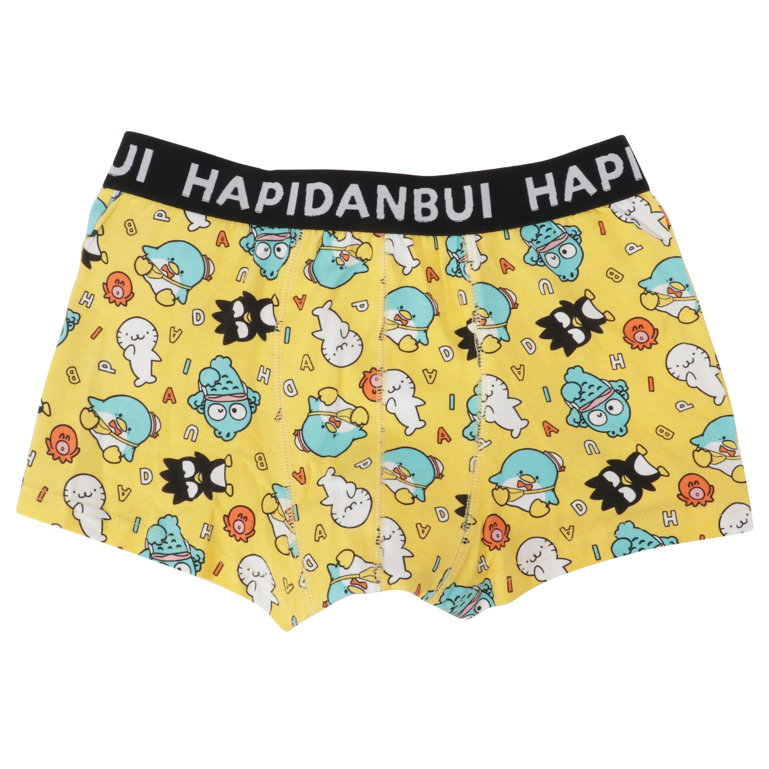 サンリオキャラクターズ ボクサーパンツ はぴだんぶい イエロー