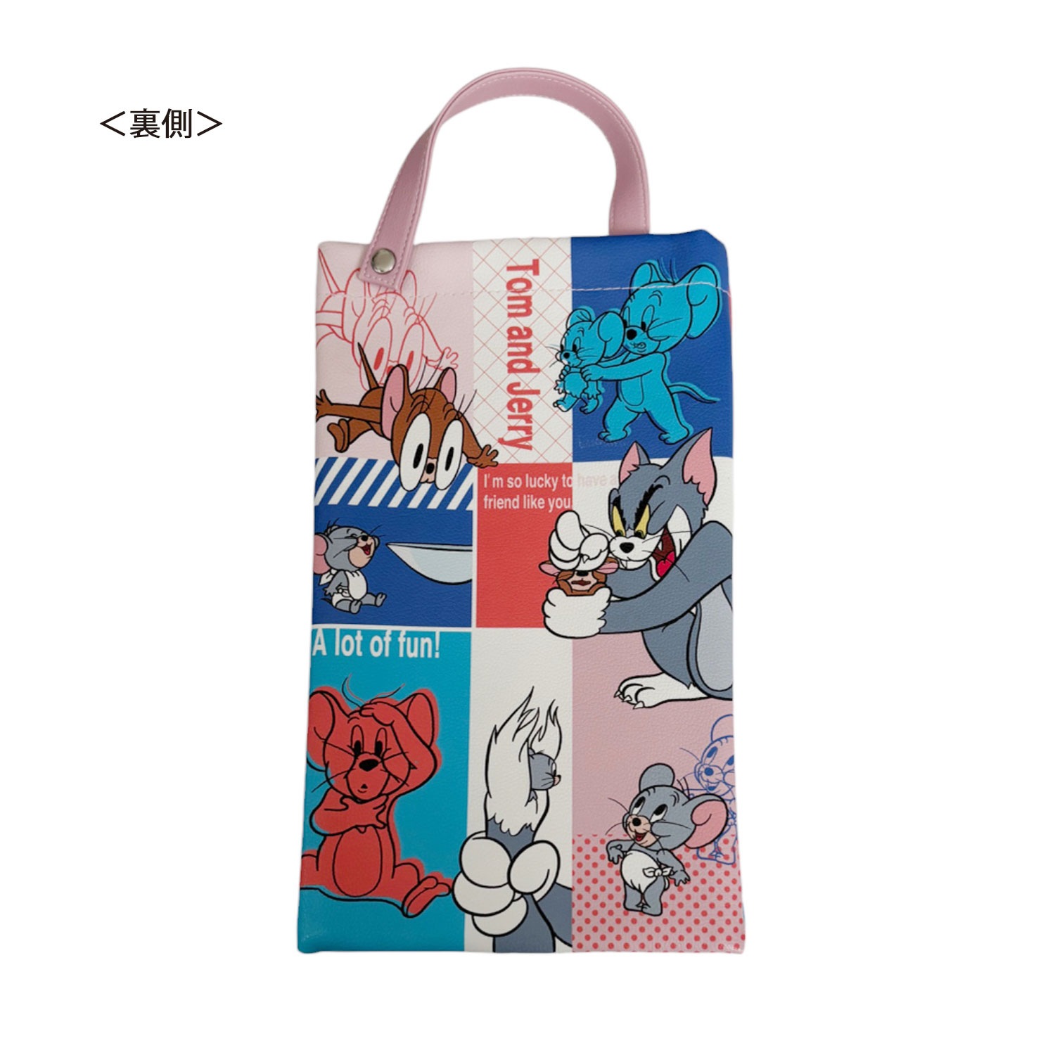 [公式]  合皮ティッシュケース  トムとジェリー　コミック