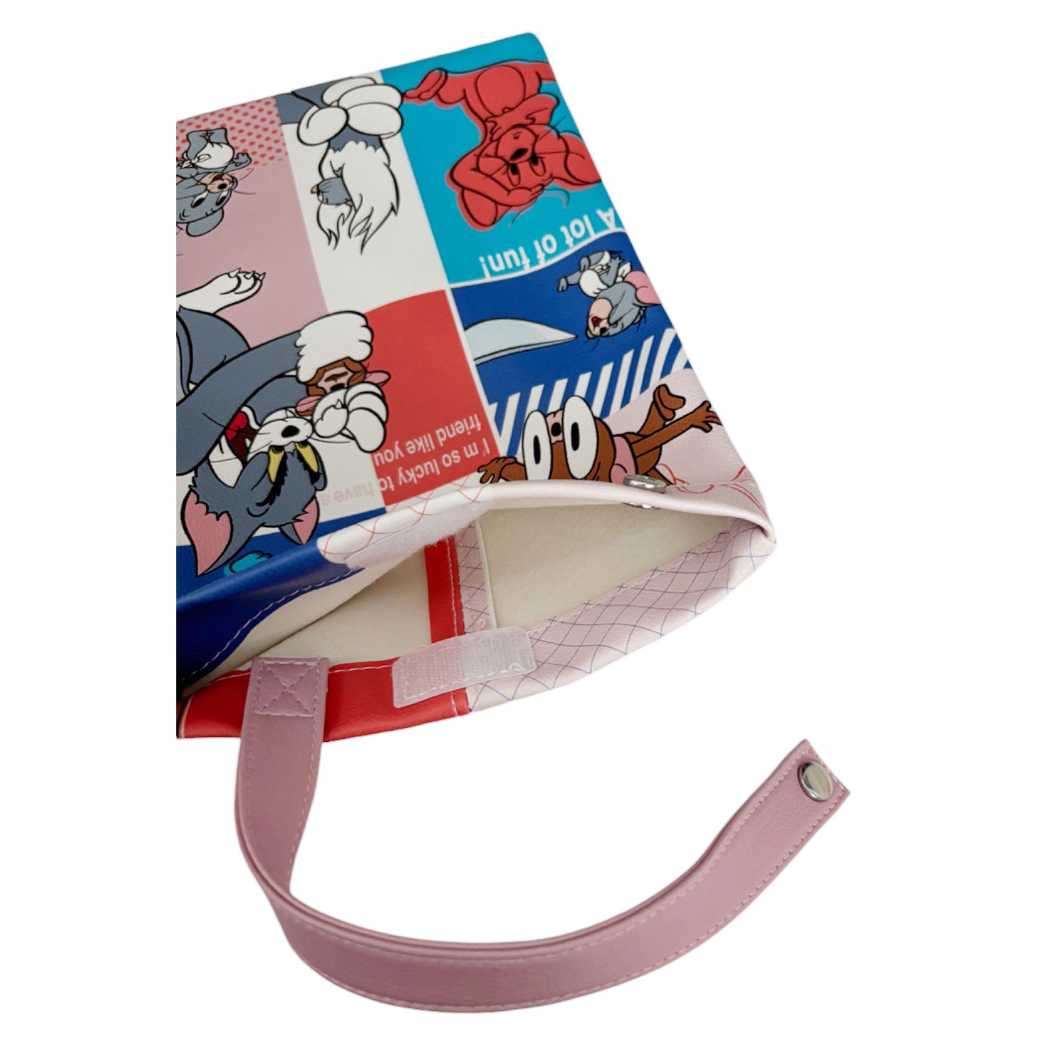 [公式]  合皮ティッシュケース  トムとジェリー　コミック