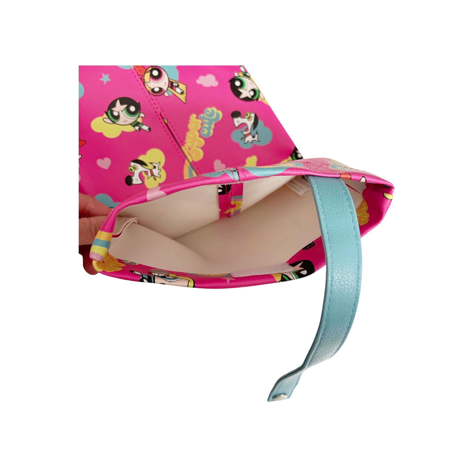 [公式] メーカー直営 パワーパフガールズ 合皮ティッシュケース スーパキュート