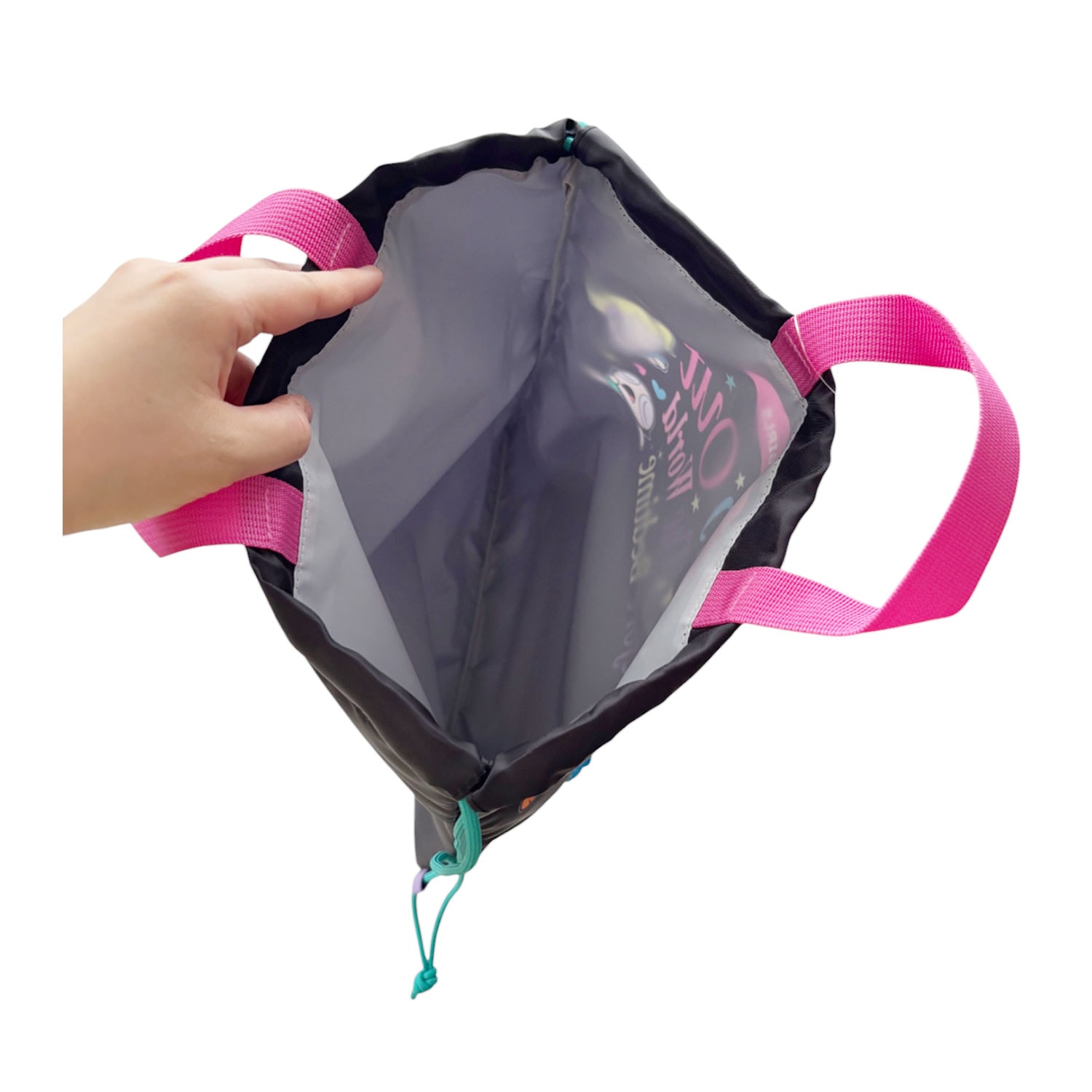 [公式] メーカー直営 パワーパフガールズ ナップサック ブラック