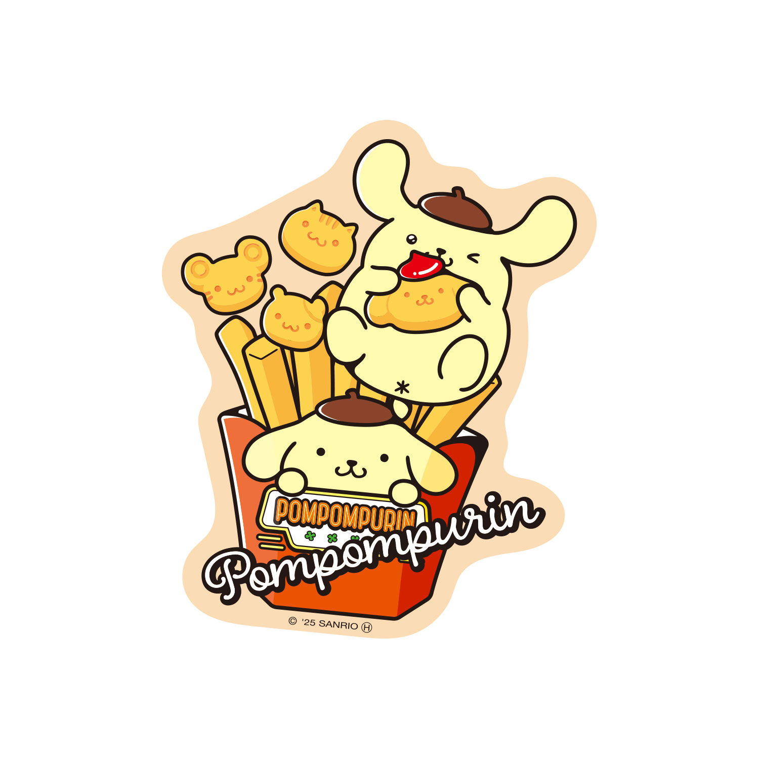 公式] メーカー直営 サンリオキャラクターズ キャラクターステッカー