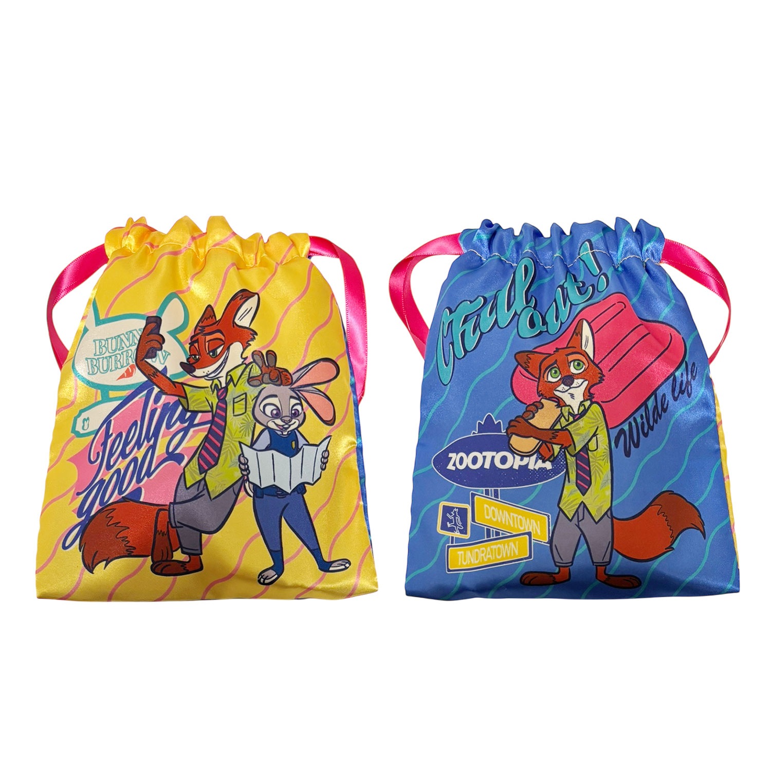 [公式] メーカー直営 ディズニー リボン巾着 ズートピア なかよし