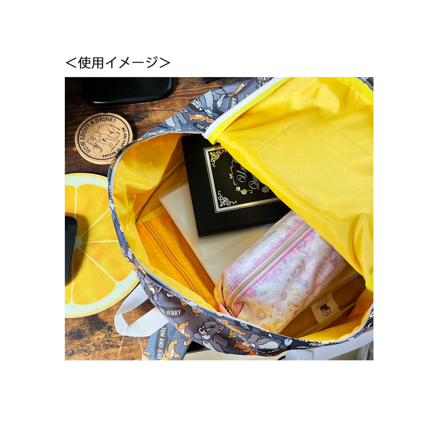 [公式] トム＆ジェリー 総柄リュック スタンダード