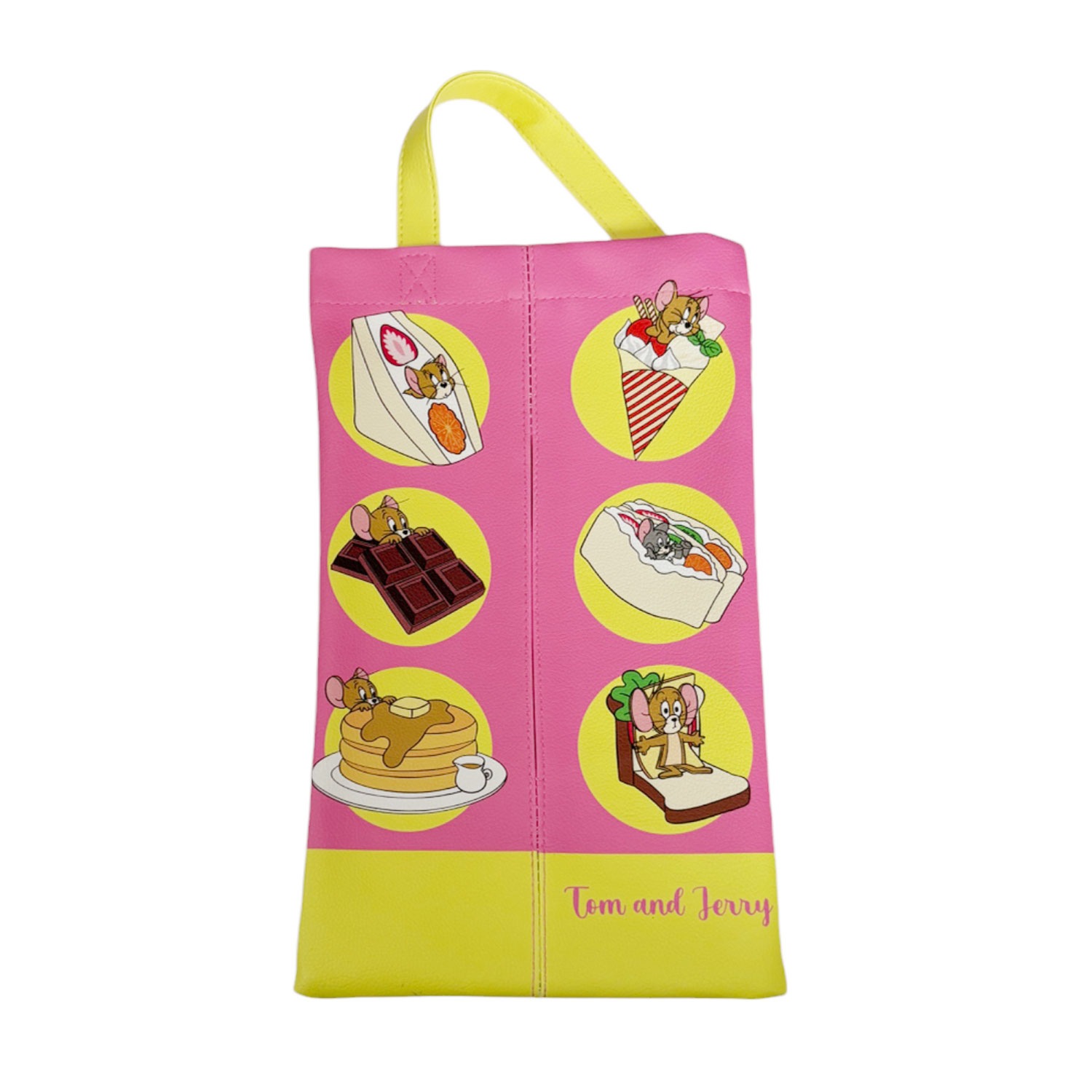公式] 合皮ティッシュケース トムとジェリー スイーツ | キャラクター
