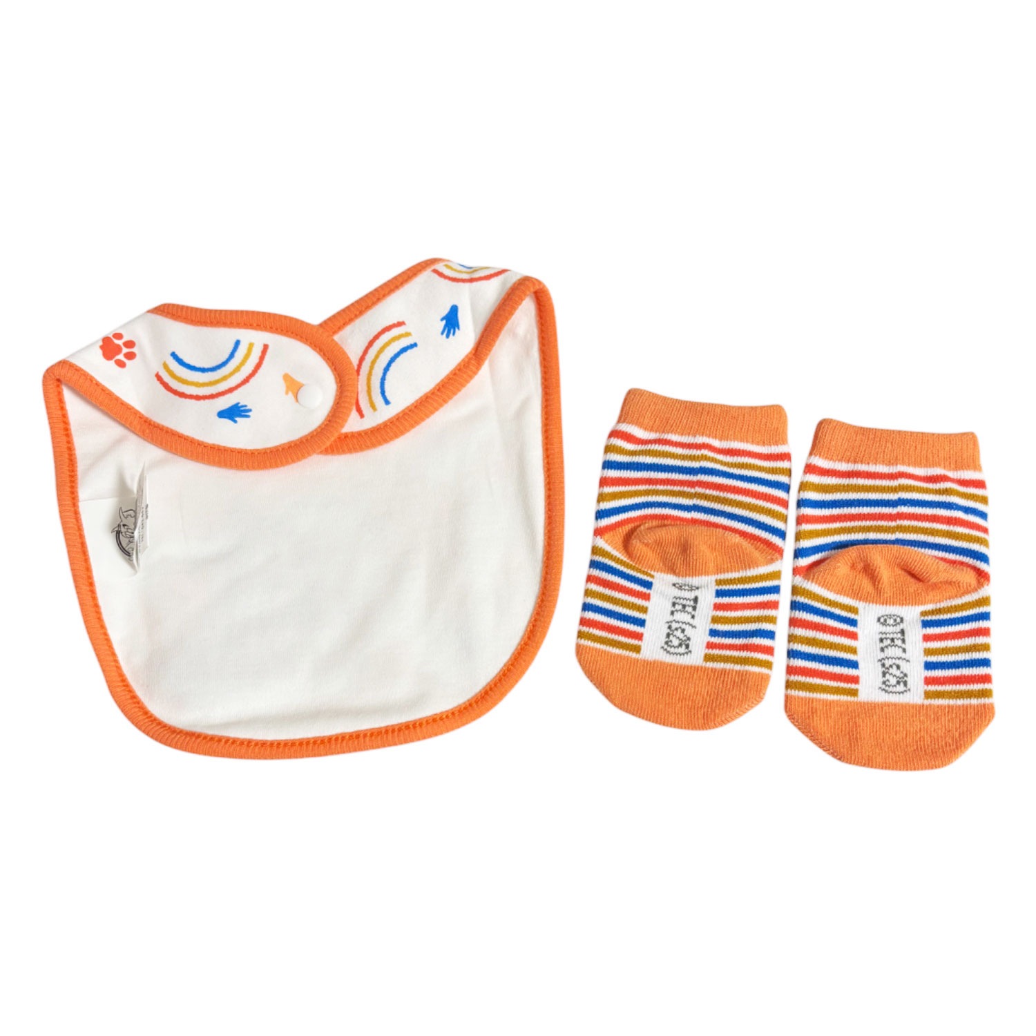 [公式] トムとジェリー ベビーセット レインボー