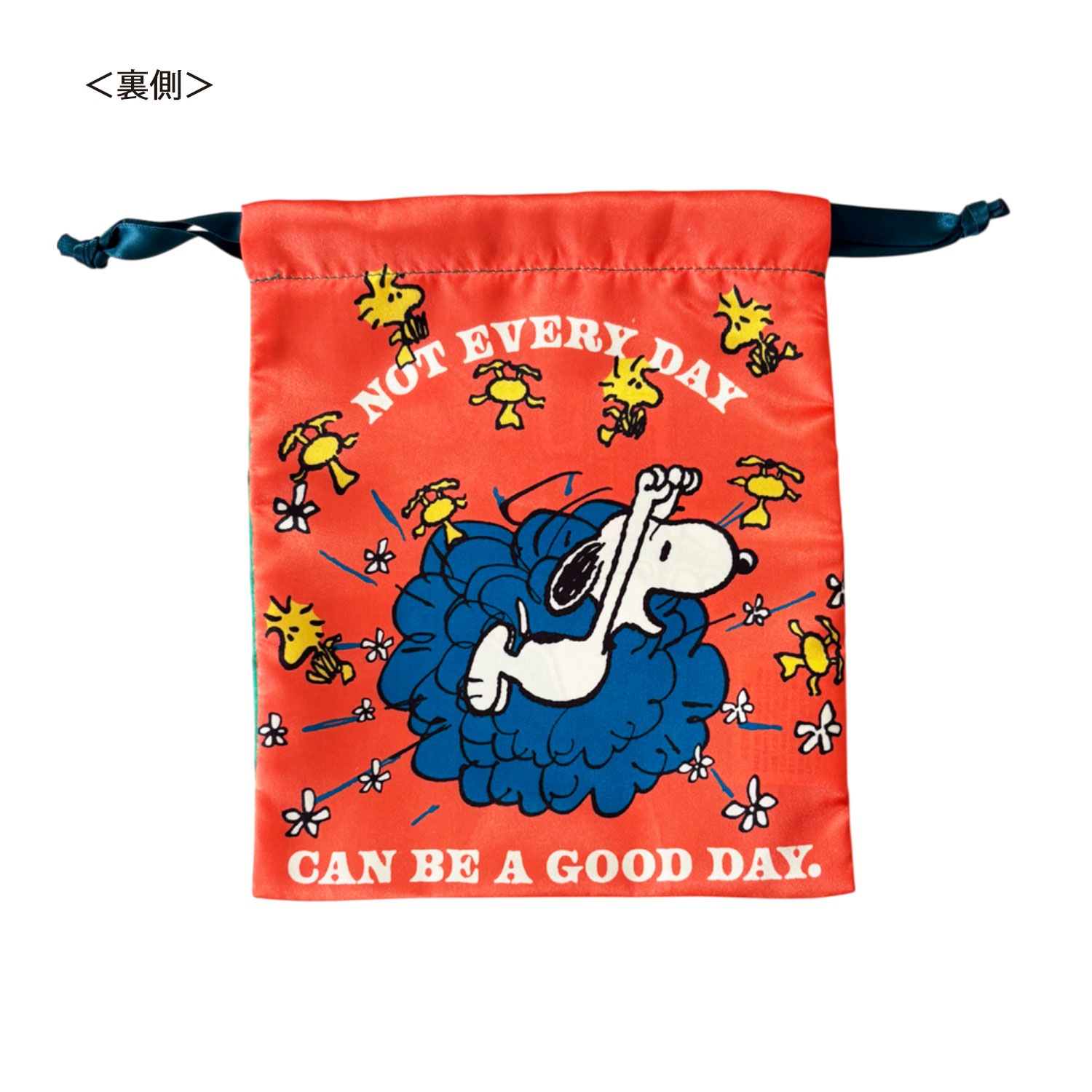 [公式] メーカー直営 PEANUTS スヌーピー リボン巾着 LOVE