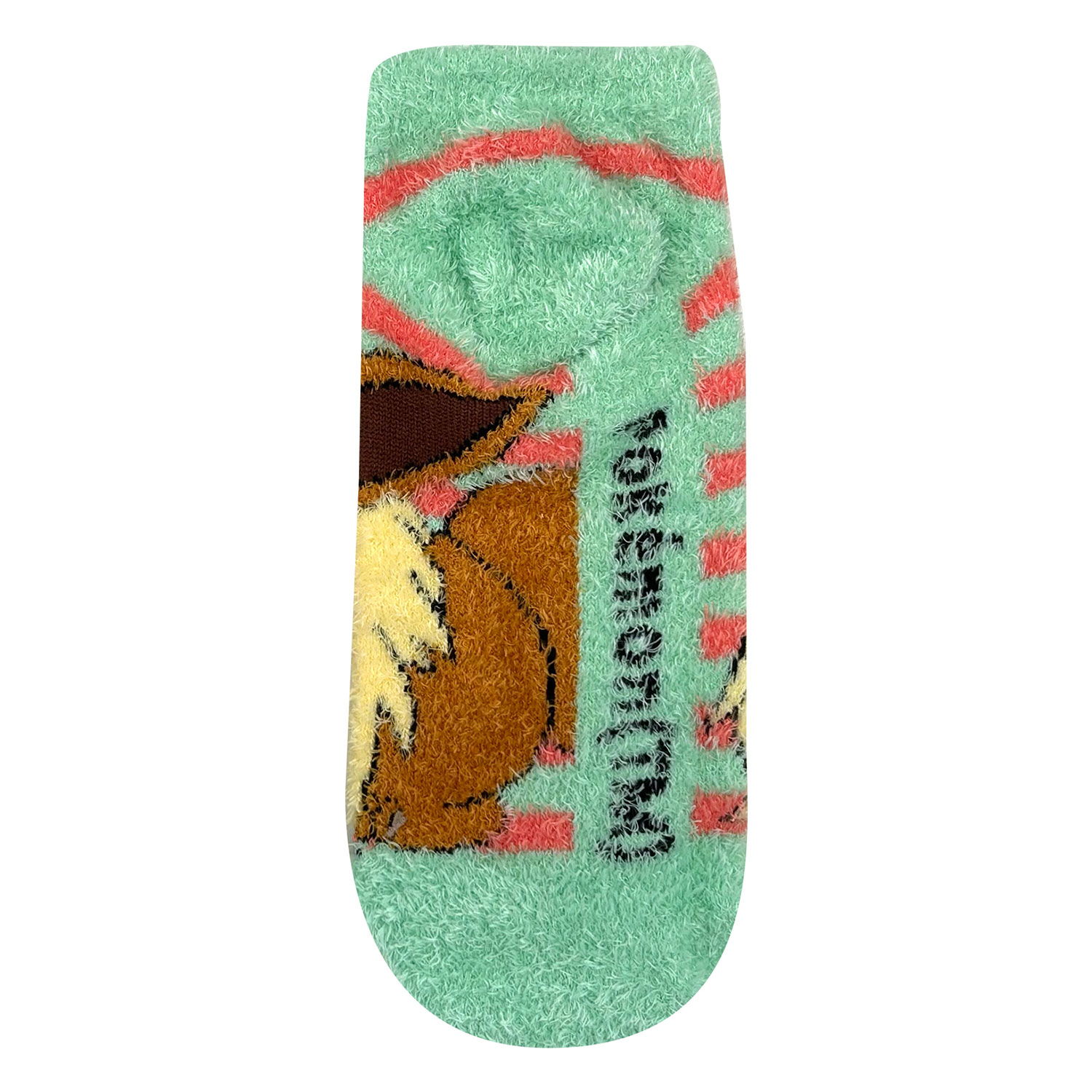 [公式] メーカー直営 ポケットモンスター もっこもこ靴下  (レディース) イーブイ ボーダー