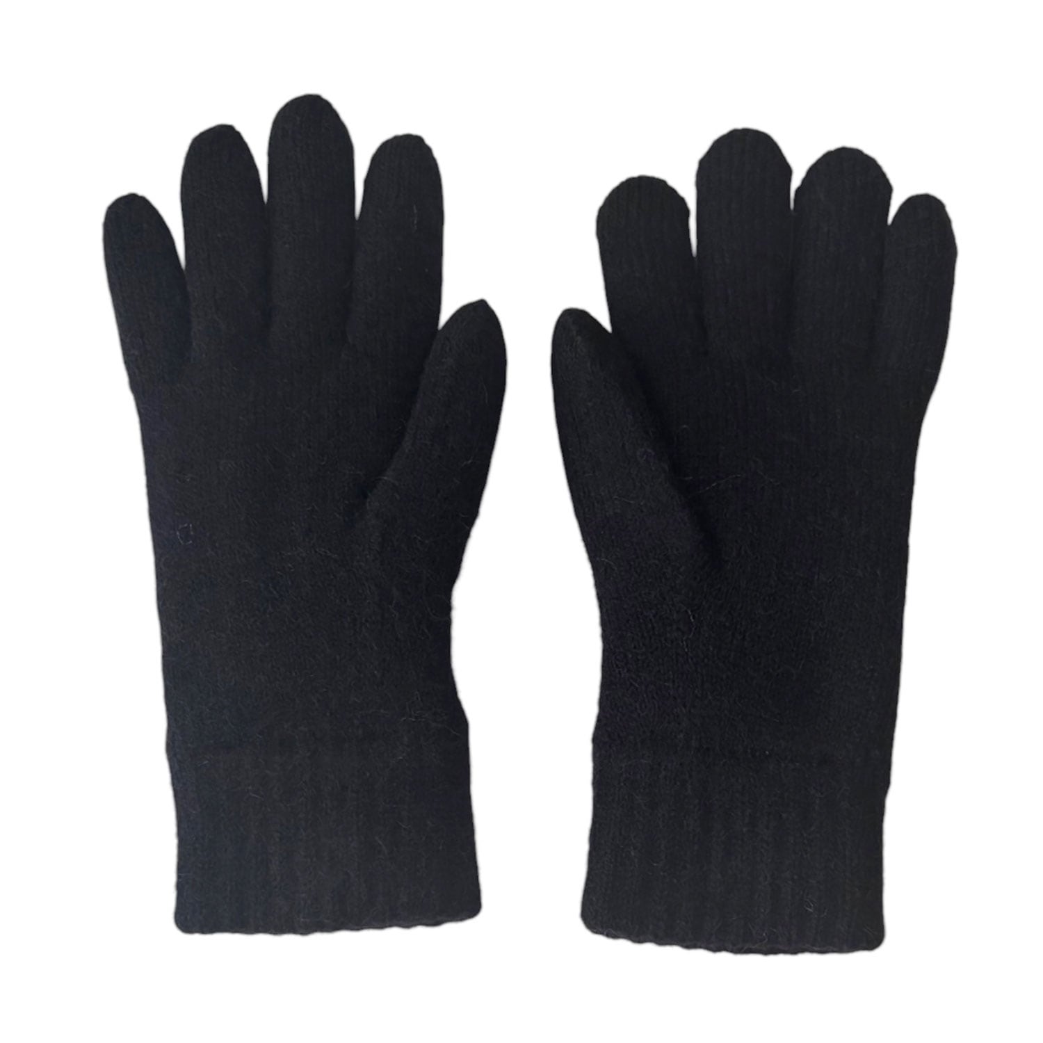 [公式] メーカー直営 ムーミン ワンポイント刺繍 スマホ対応ケーブル編み手袋 リトルミイ みつめる