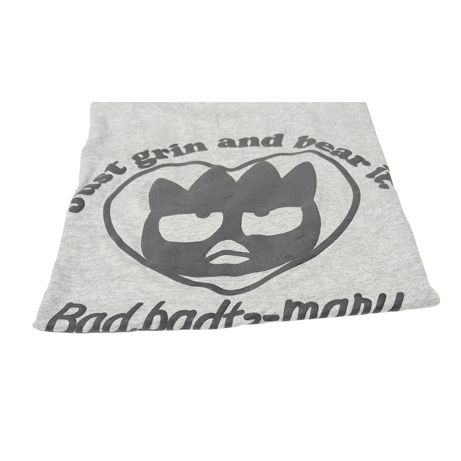 [公式] メーカー直営 サンリオキャラクターズ 発泡プリント Tシャツ バッドばつ丸 ハート