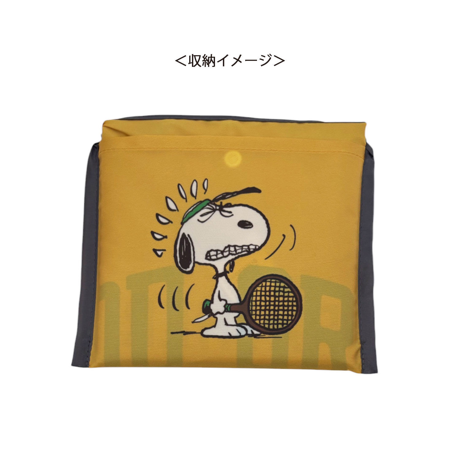 [公式] PEANUTS スヌーピー ショッピングバッグ スポーツ