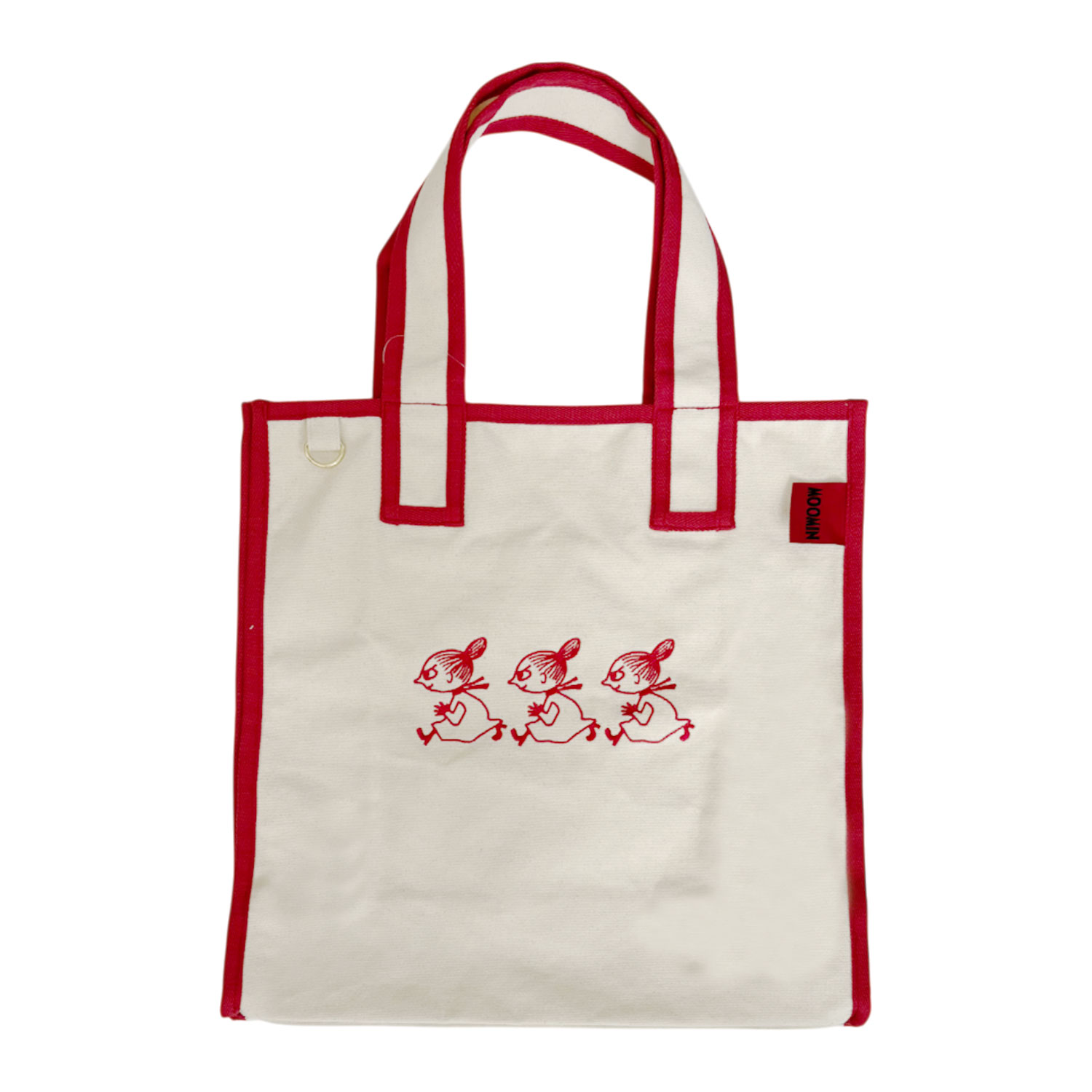 [公式] メーカー直営 ムーミン ビッグスクエアトートバッグ リトルミイ 整列