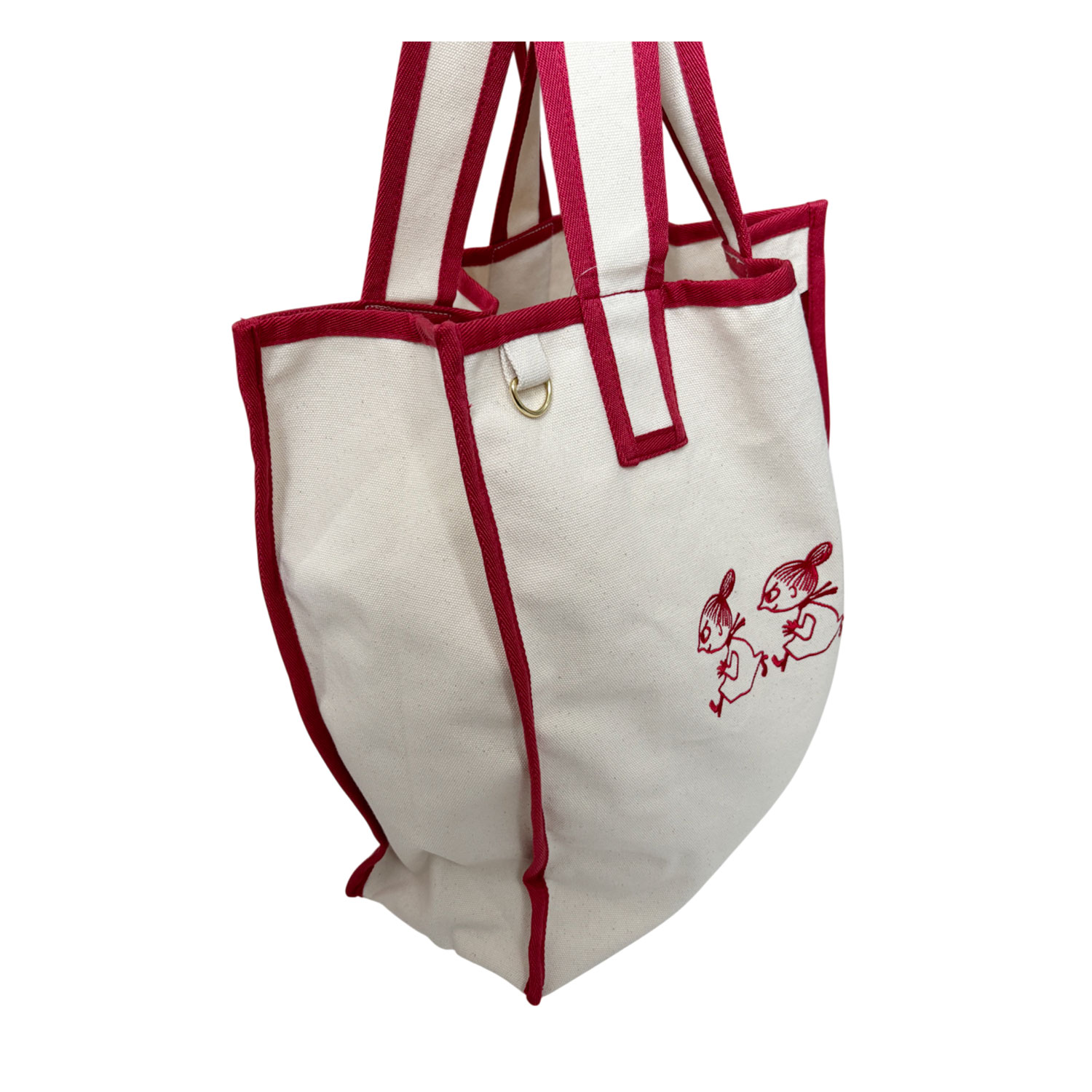 [公式] メーカー直営 ムーミン ビッグスクエアトートバッグ リトルミイ 整列