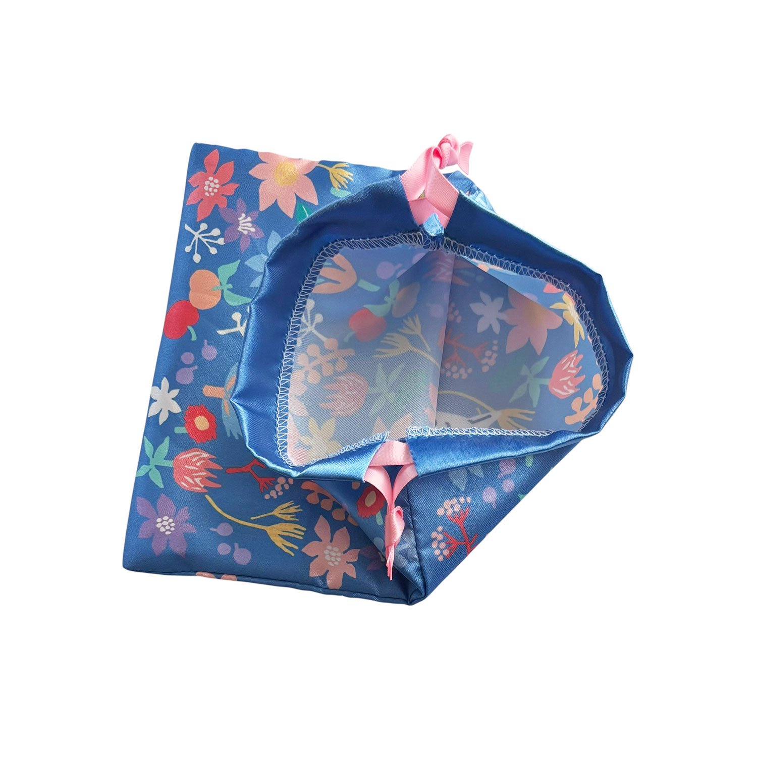 [公式] メーカー直営 ムーミン リボン巾着 お花畑と本