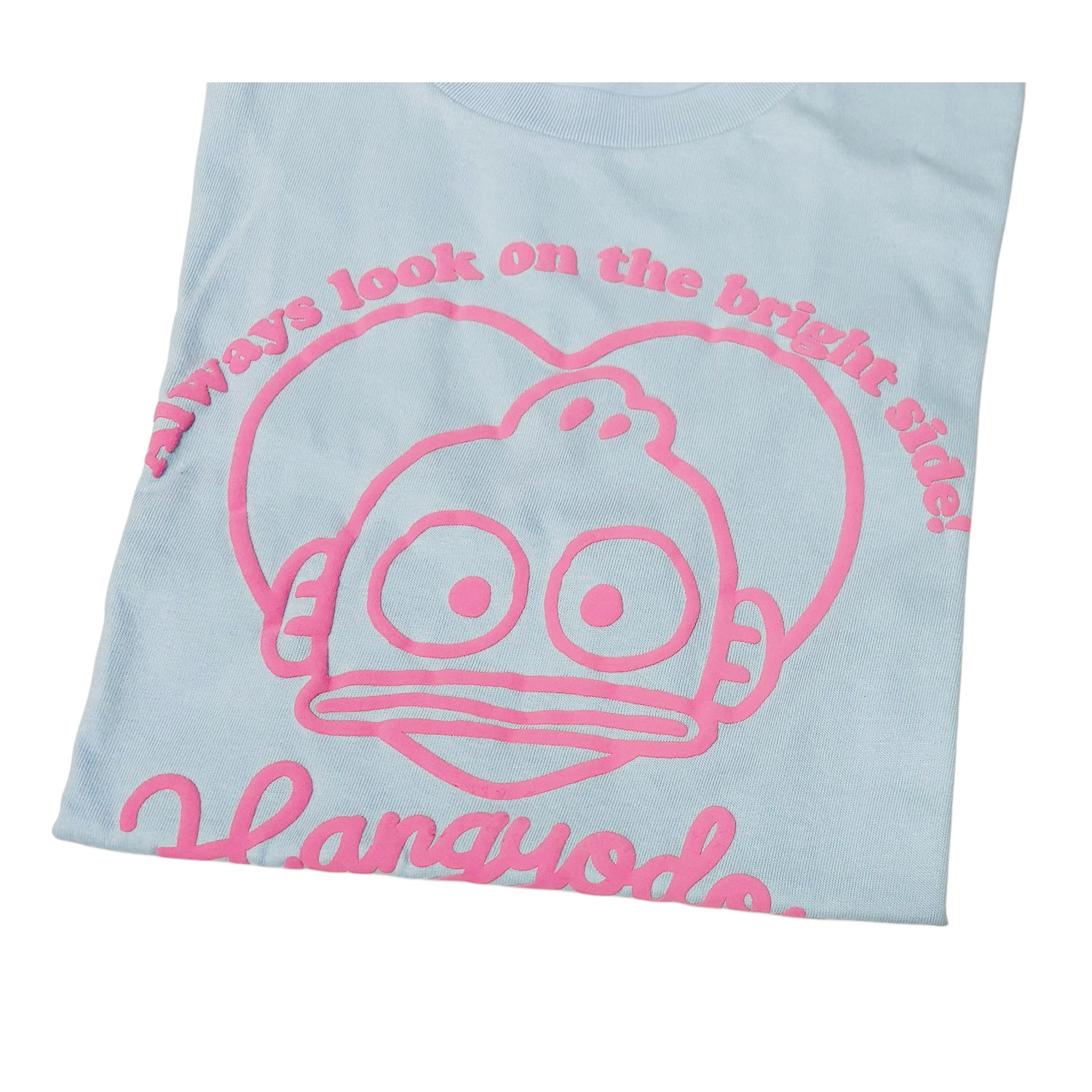 [公式] メーカー直営 サンリオキャラクターズ 発泡プリント Tシャツ ハンギョドン ハート