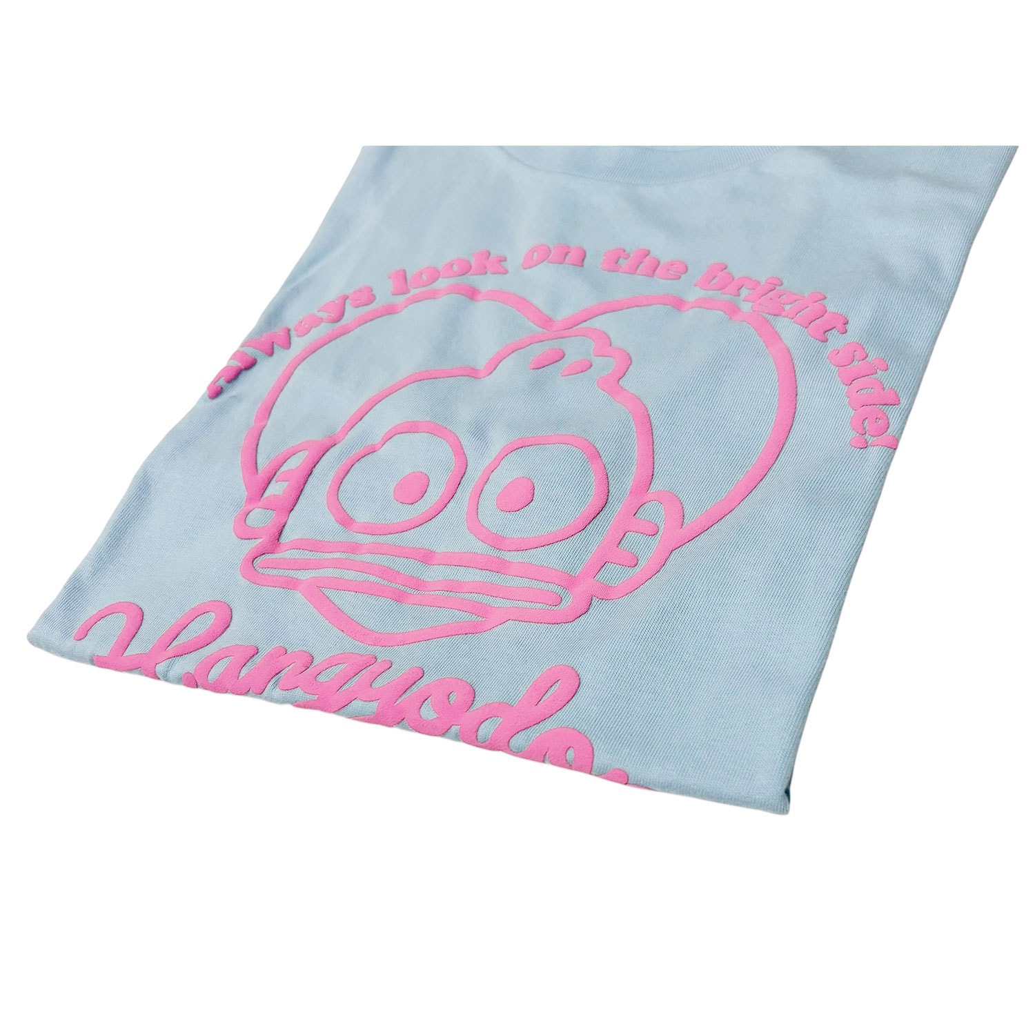 [公式] メーカー直営 サンリオキャラクターズ 発泡プリント Tシャツ ハンギョドン ハート