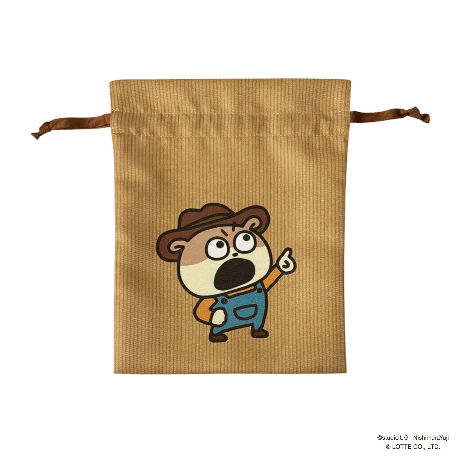 [公式] （にしむらゆうじ） クランキーぼうや　巾着Ｍサイズ　ＣＭ