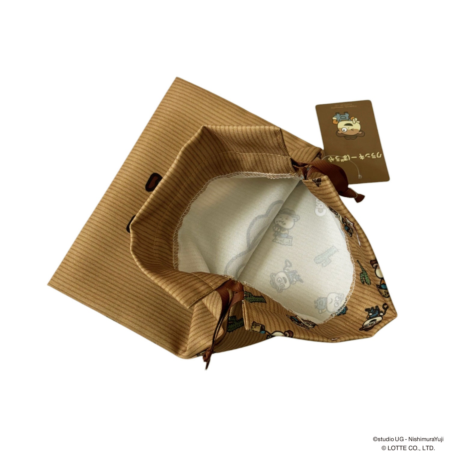 [公式] （にしむらゆうじ） クランキーぼうや　巾着Ｍサイズ　ＣＭ