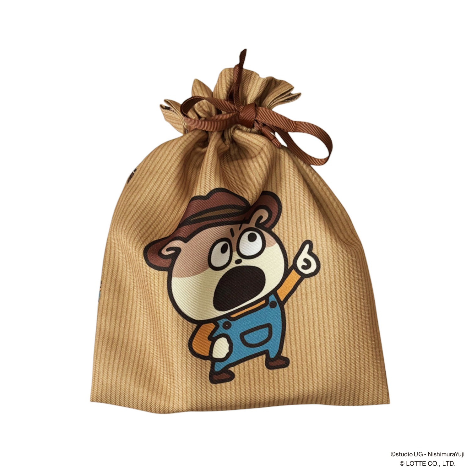 [公式] （にしむらゆうじ） クランキーぼうや　巾着Ｍサイズ　ＣＭ