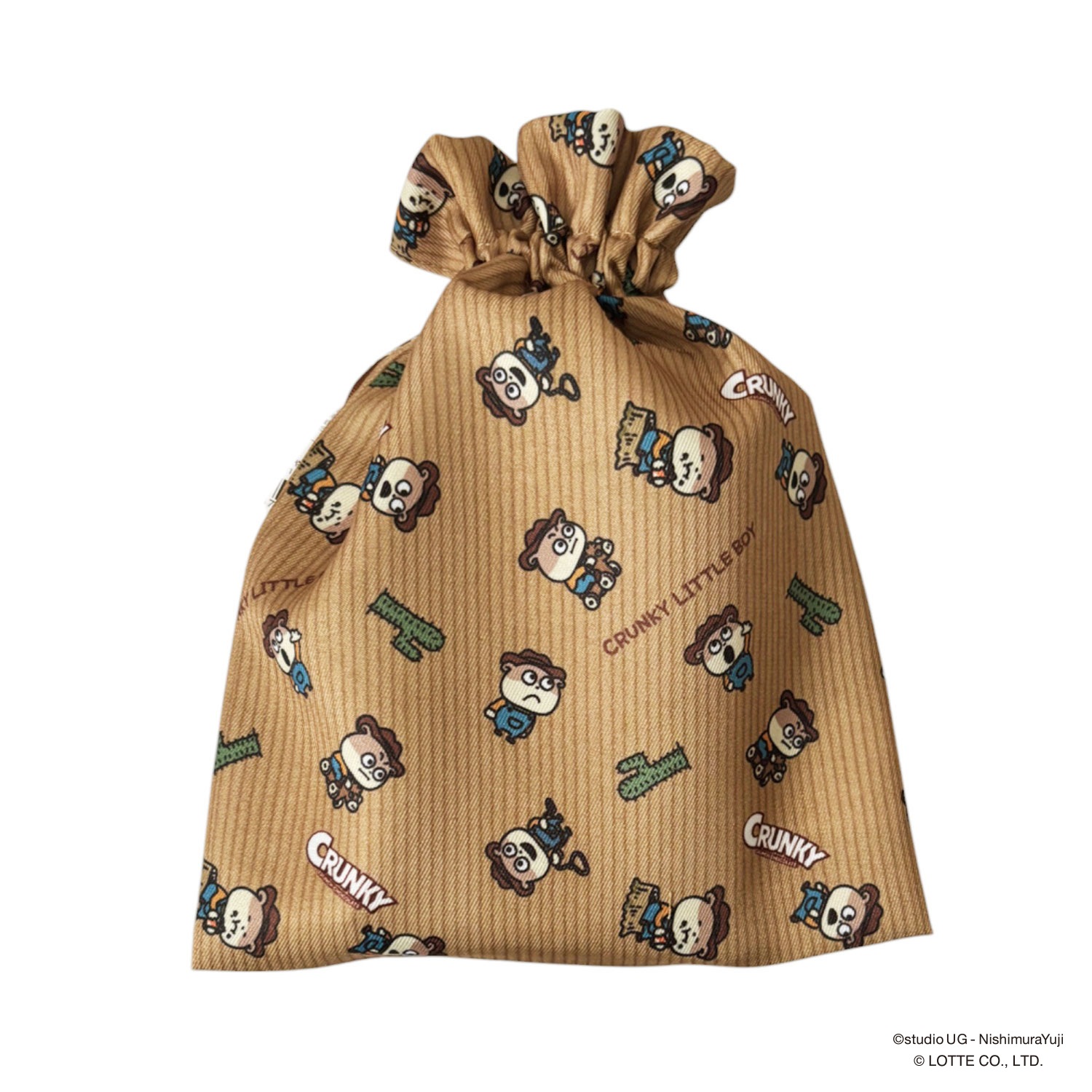 [公式] （にしむらゆうじ） クランキーぼうや　巾着Ｍサイズ　ＣＭ