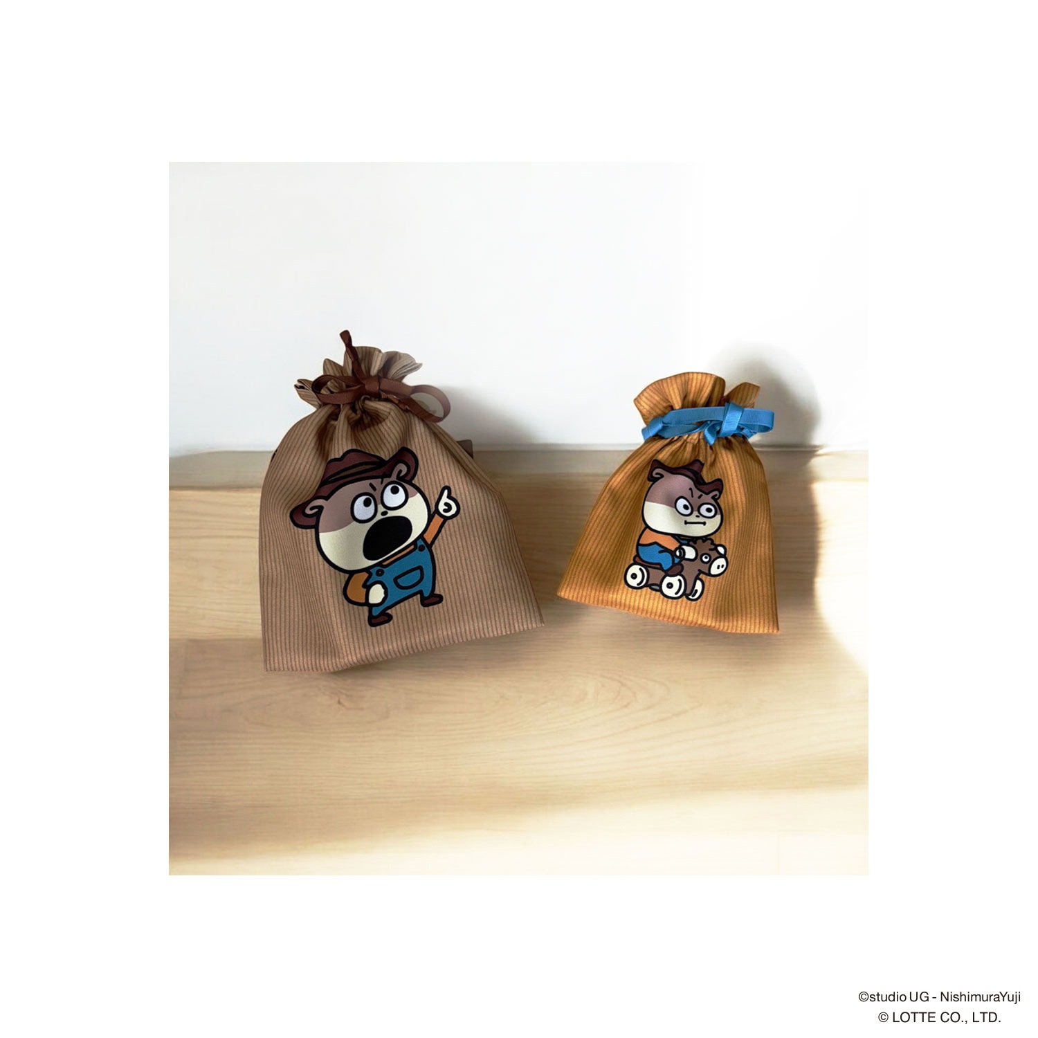 [公式] （にしむらゆうじ） クランキーぼうや　巾着Ｍサイズ　ＣＭ