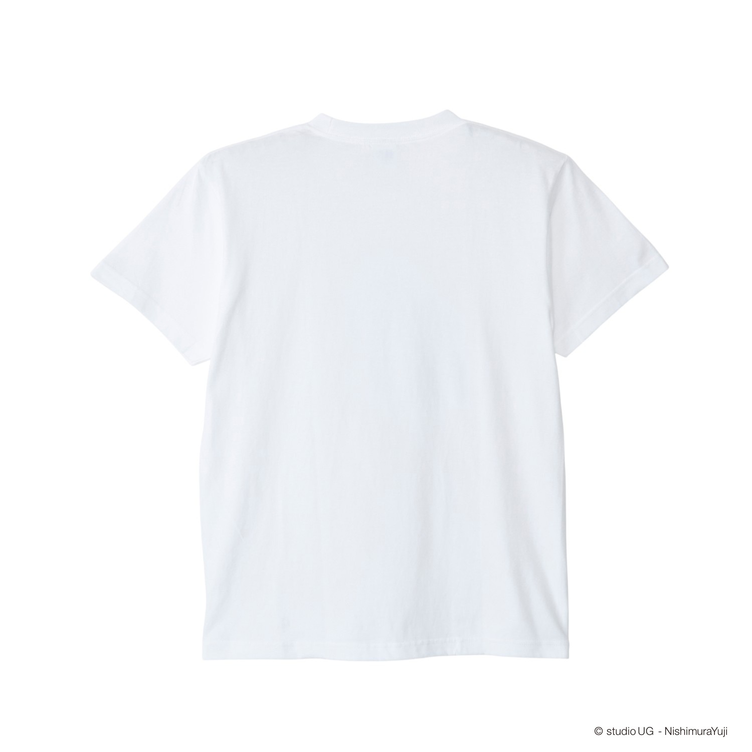 [公式] スタジオUG（にしむらゆうじ） Ｔシャツ 一滴の酒飲めず（純米吟醸）ホワイト